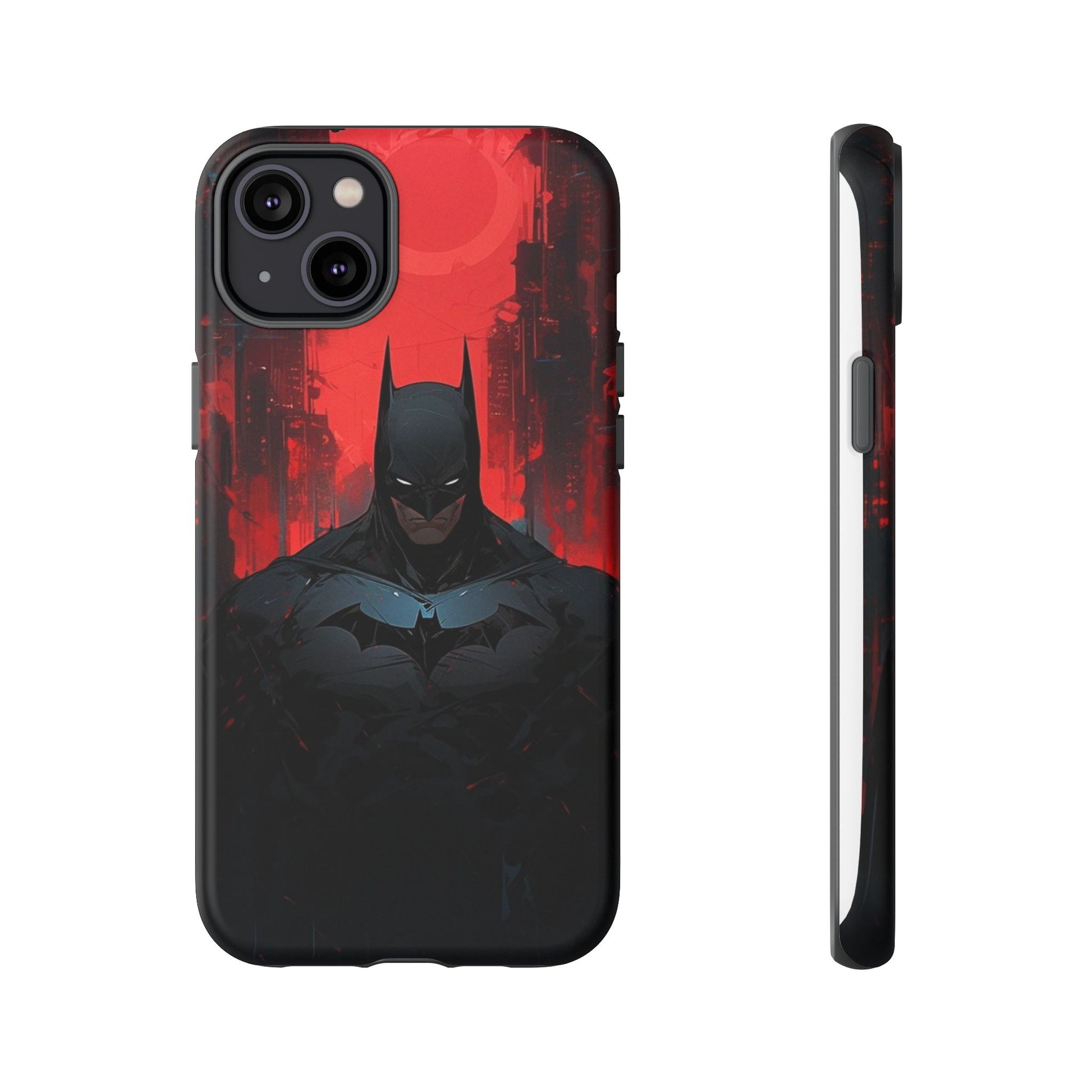 The Dark Knight Batman Tough Cases for iPhones, Samsung, and Pixel