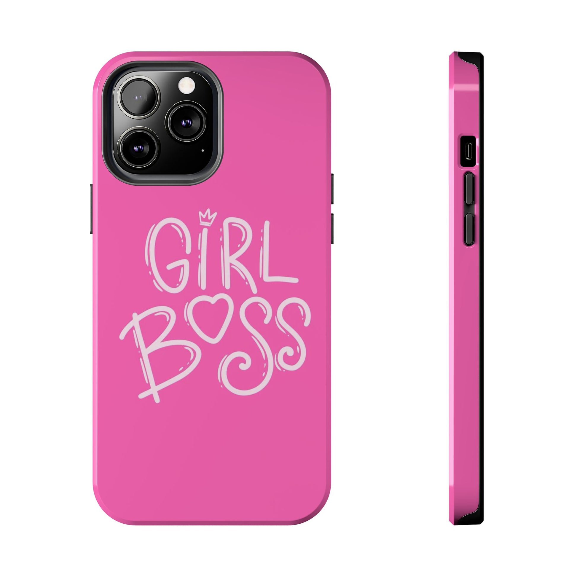 Girl Boss Girly Theme Phone Cases for iPhones & Samsung Phones