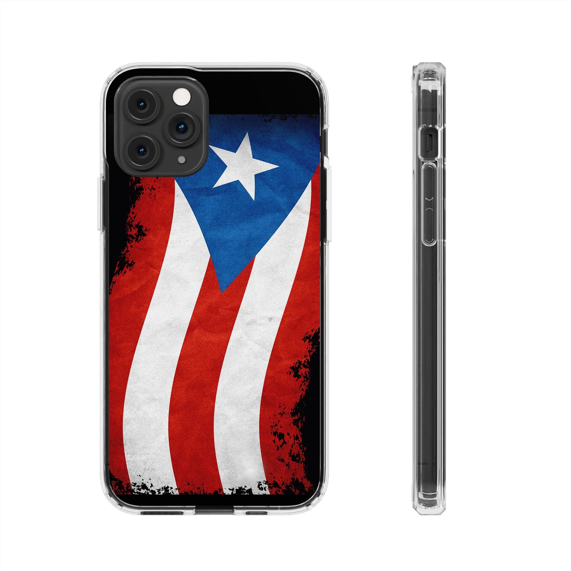 Puerto Rican Flag Art Inspired Iphone and Samsung Protective case