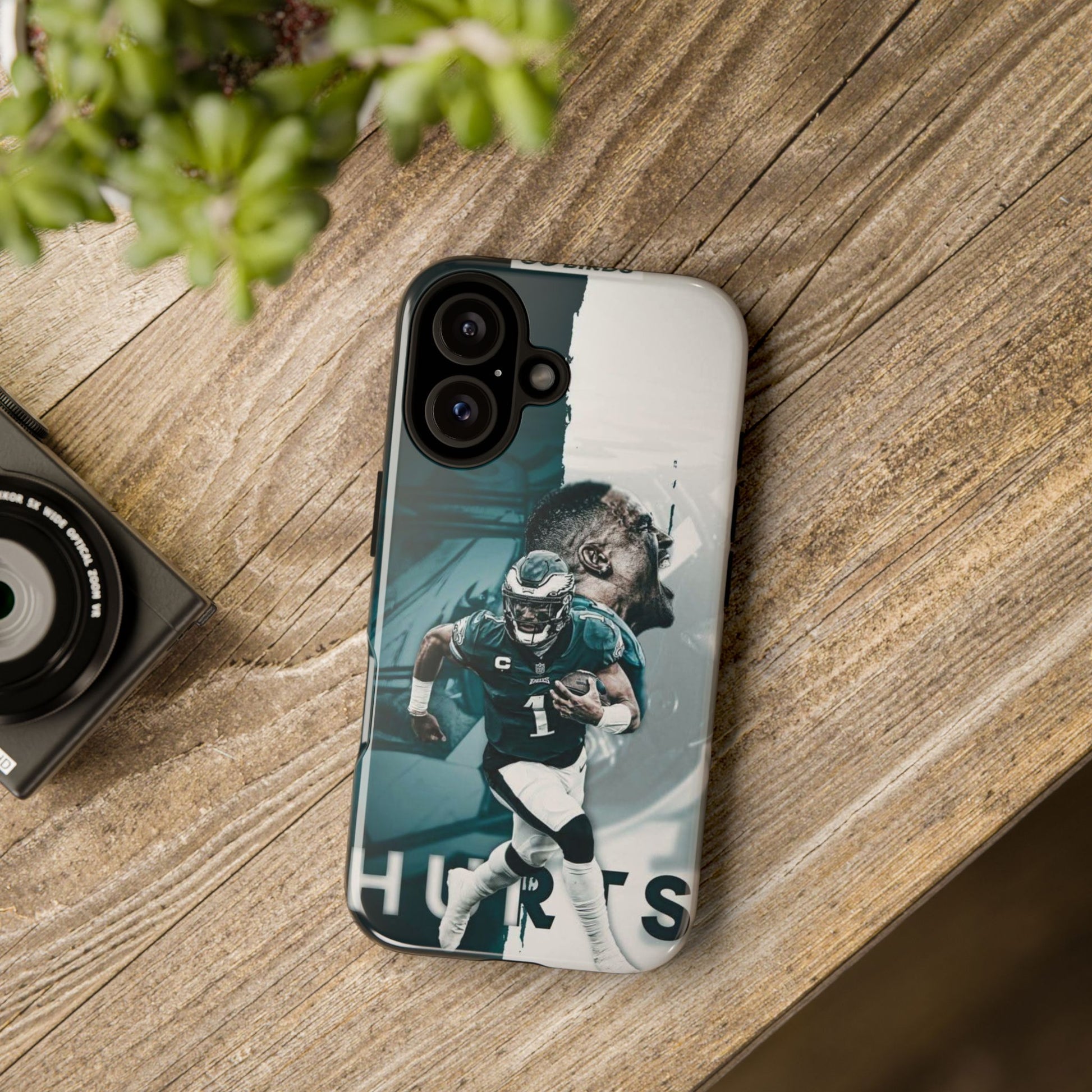 Jalen Hurts Eagles Football Tough Cases for iPhones, Samsung, and Pixel
