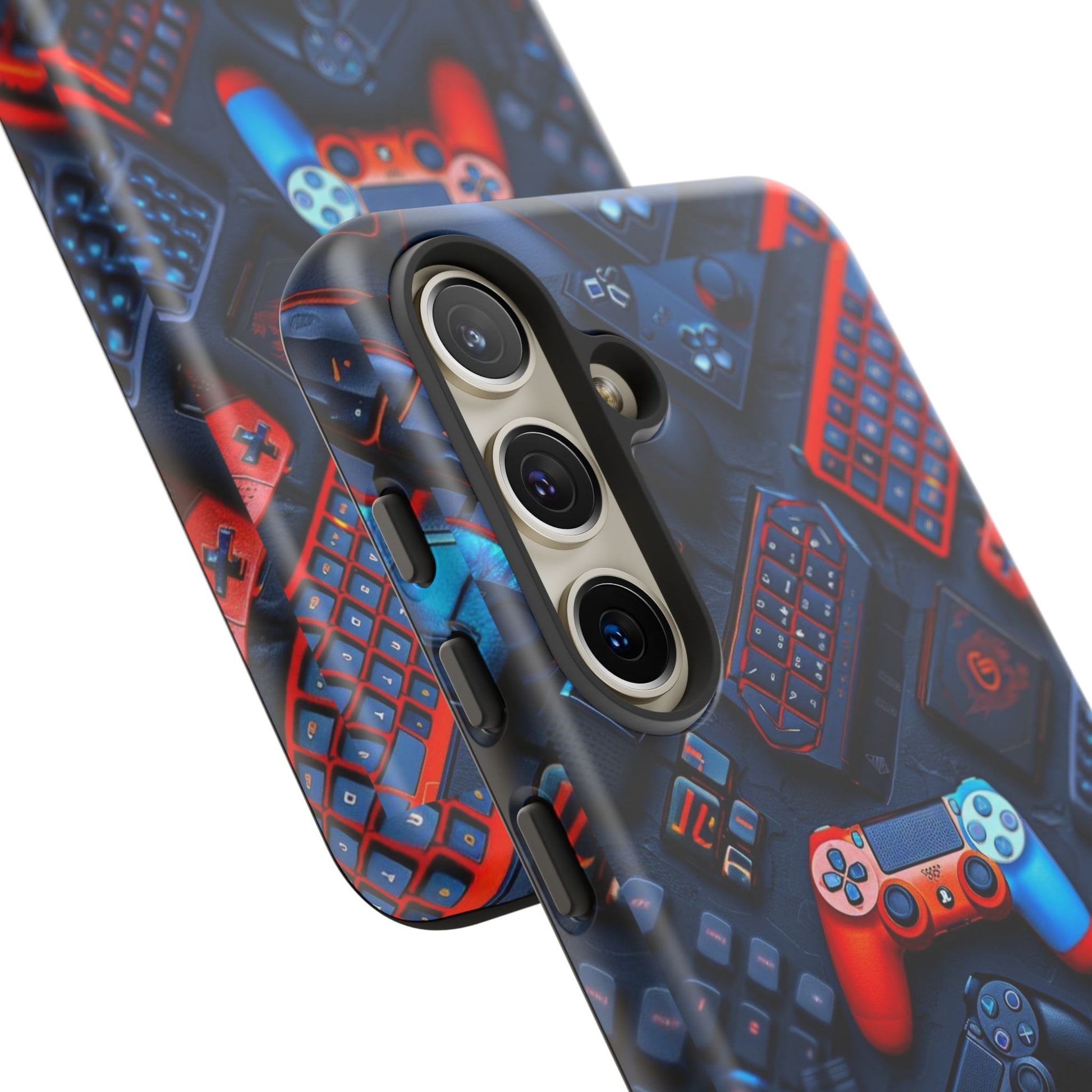 Gamer Themed Controllers Tough Cases for iPhones, Samsung, and Pixel