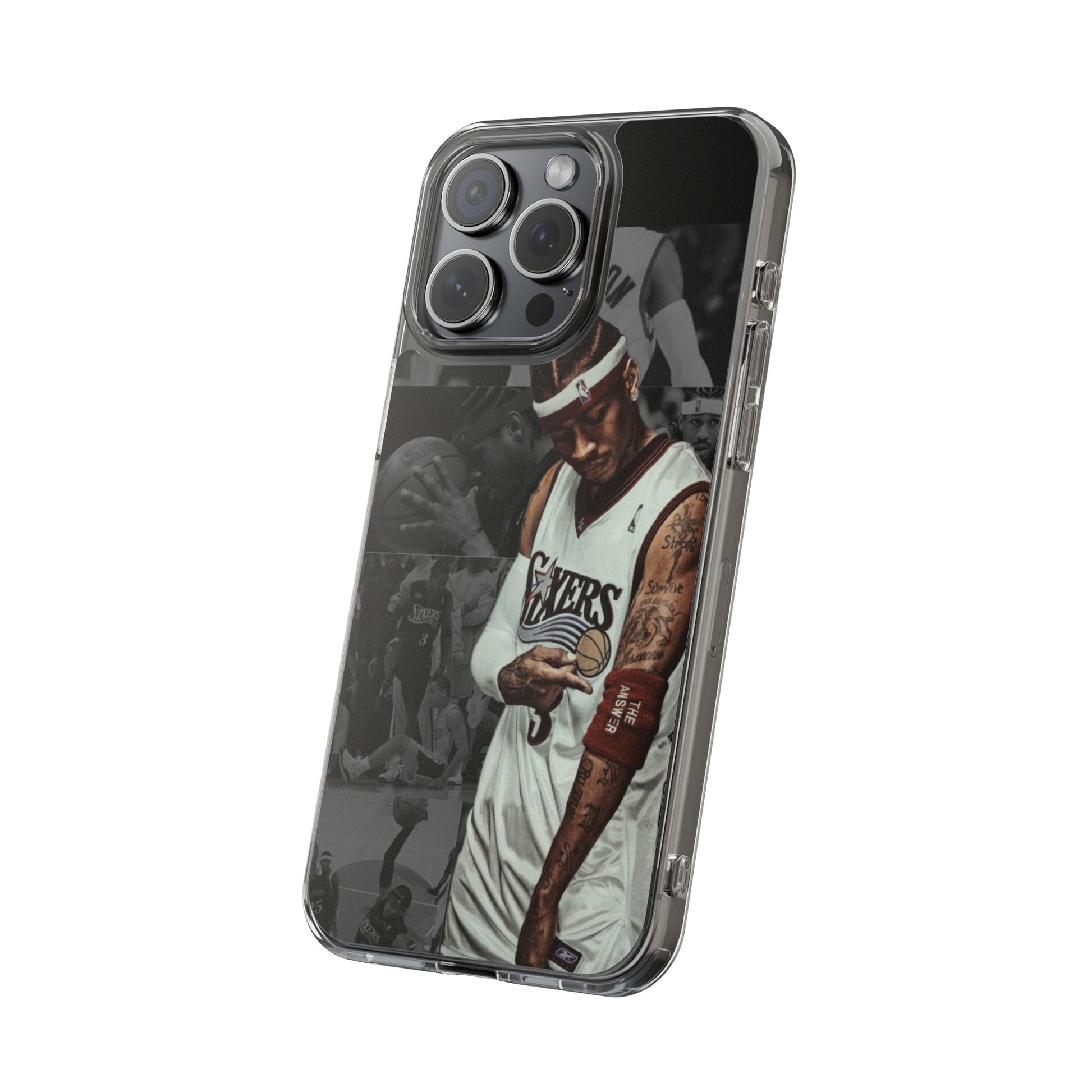 Basketball Phone Case, Iverson Theme, iPhone Samsung, Sports Fan Gift,