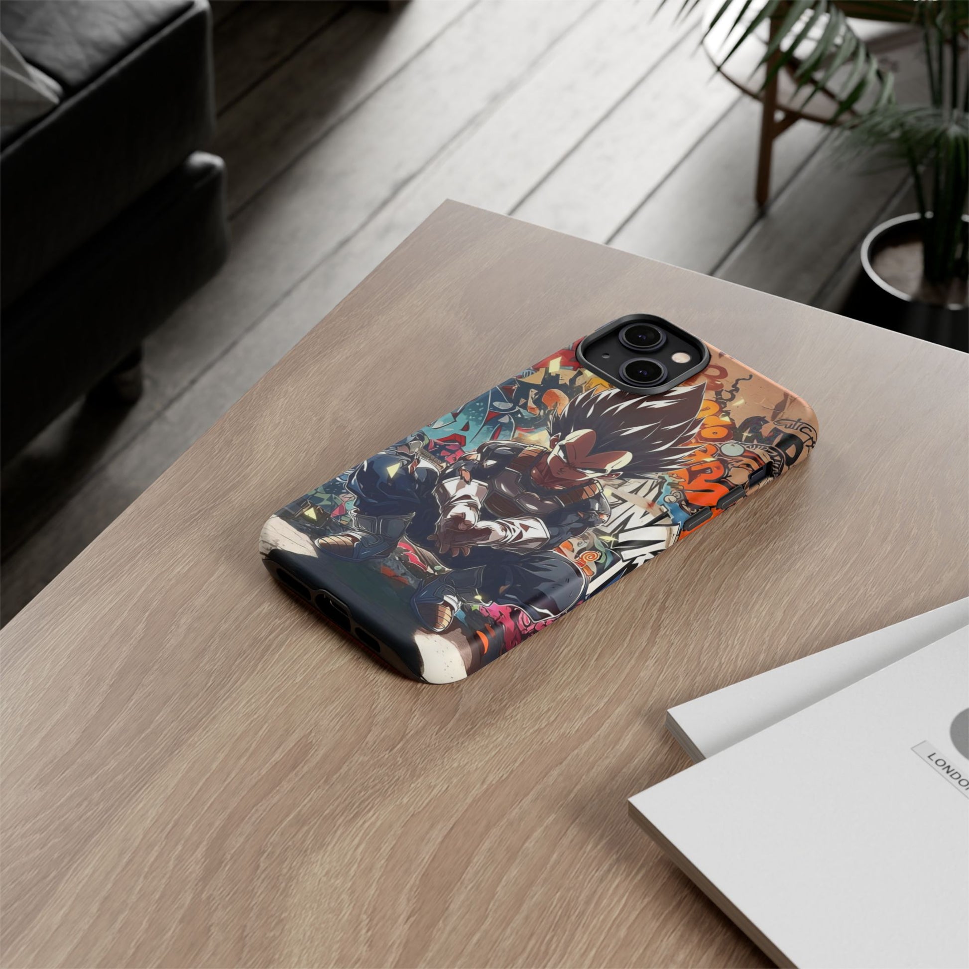 Anime Vegeta Dragon ball Z Tough Cases for iPhones, Samsung, and Pixel