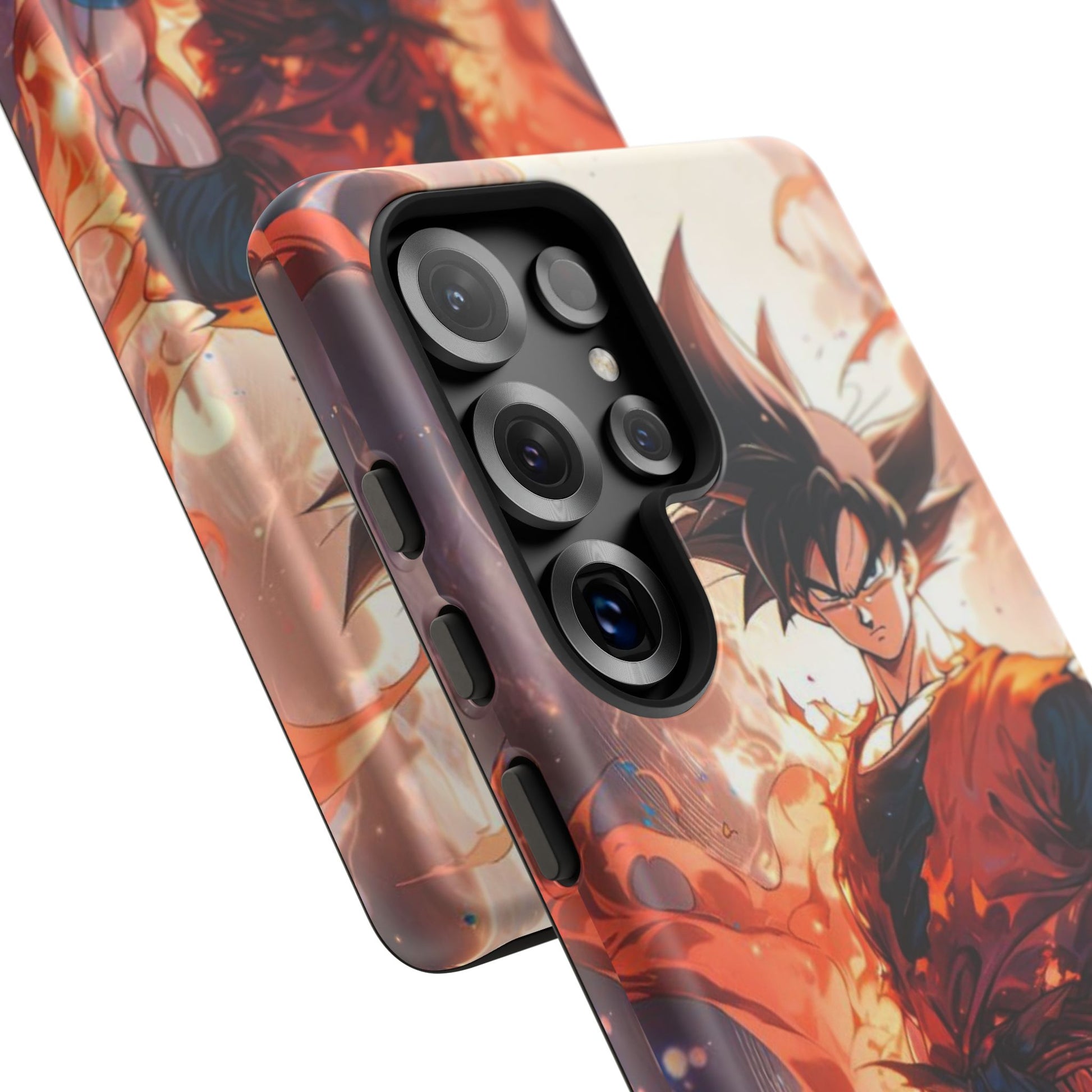 Anime Manga Dragon Ball Z Goku Tough Cases for iPhones, Samsung, and Pixel