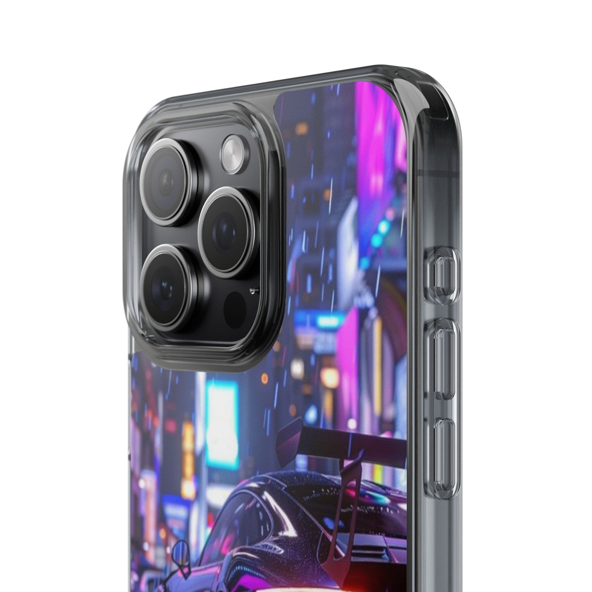 Beautiful Porsche in City Art Iphone, Samsung case