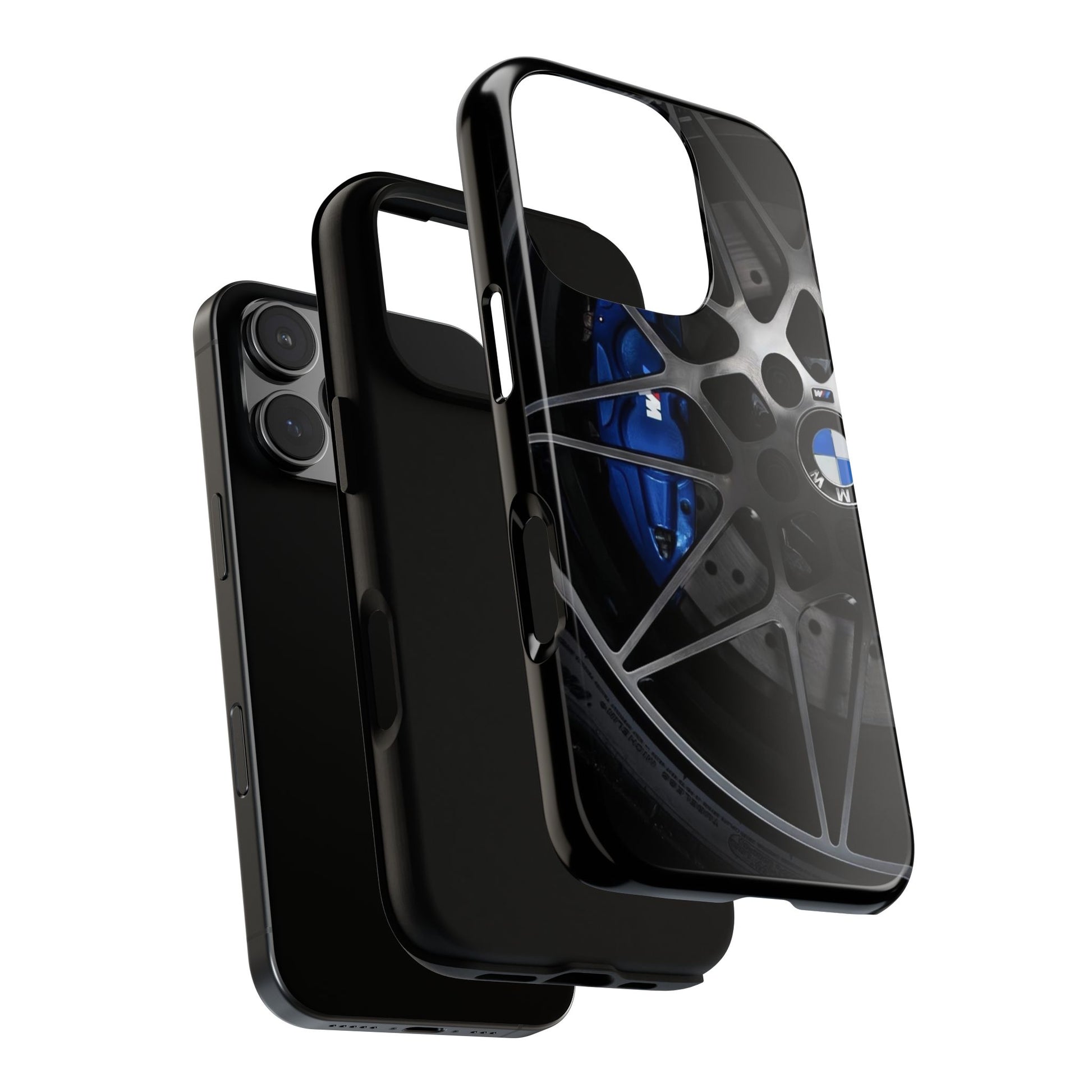 BMW M3 Racing Wheels Tough Cases for iPhones, Samsung, and Pixel