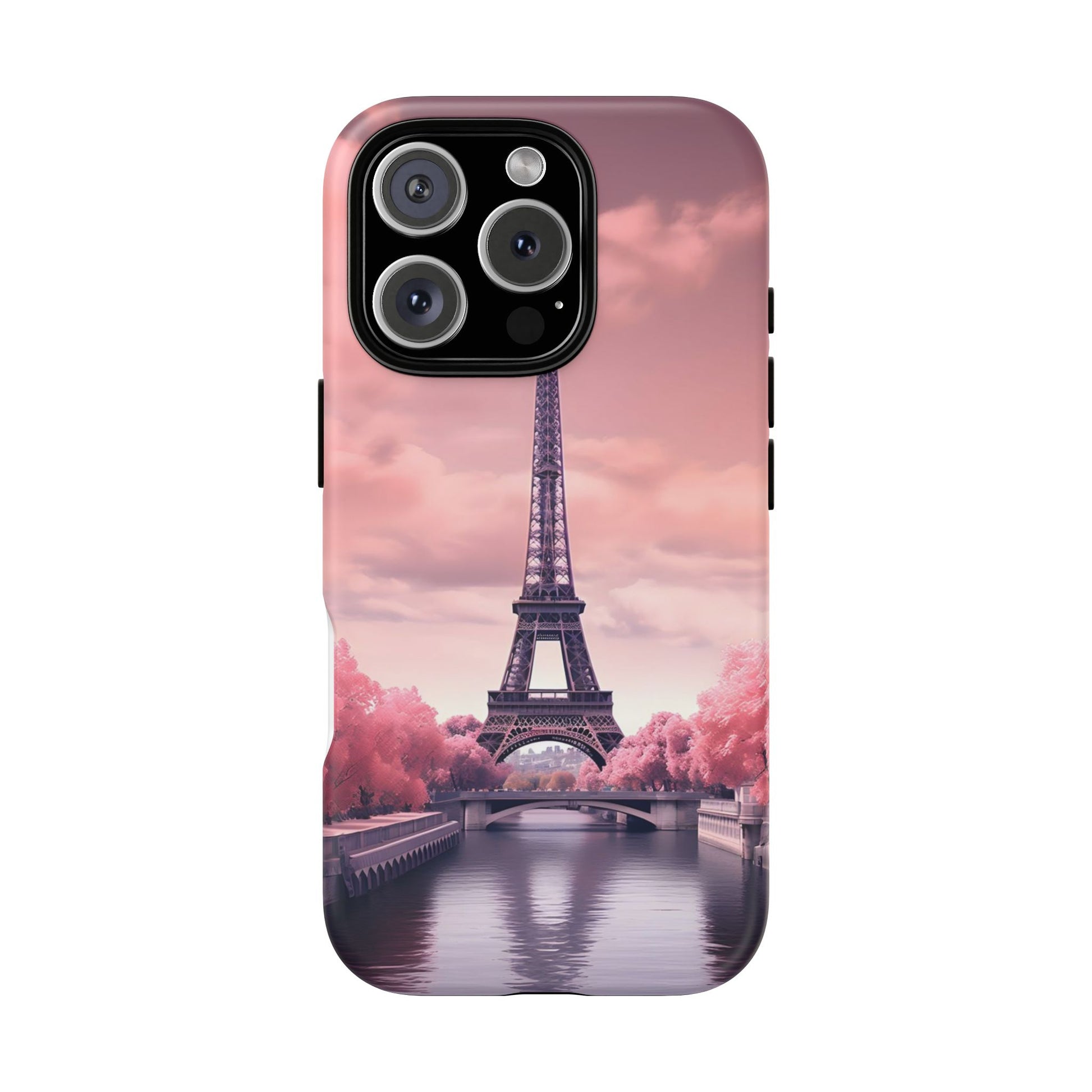 Eiffel Tower Paris Tough Cases for iPhones, Samsung, and Pixel