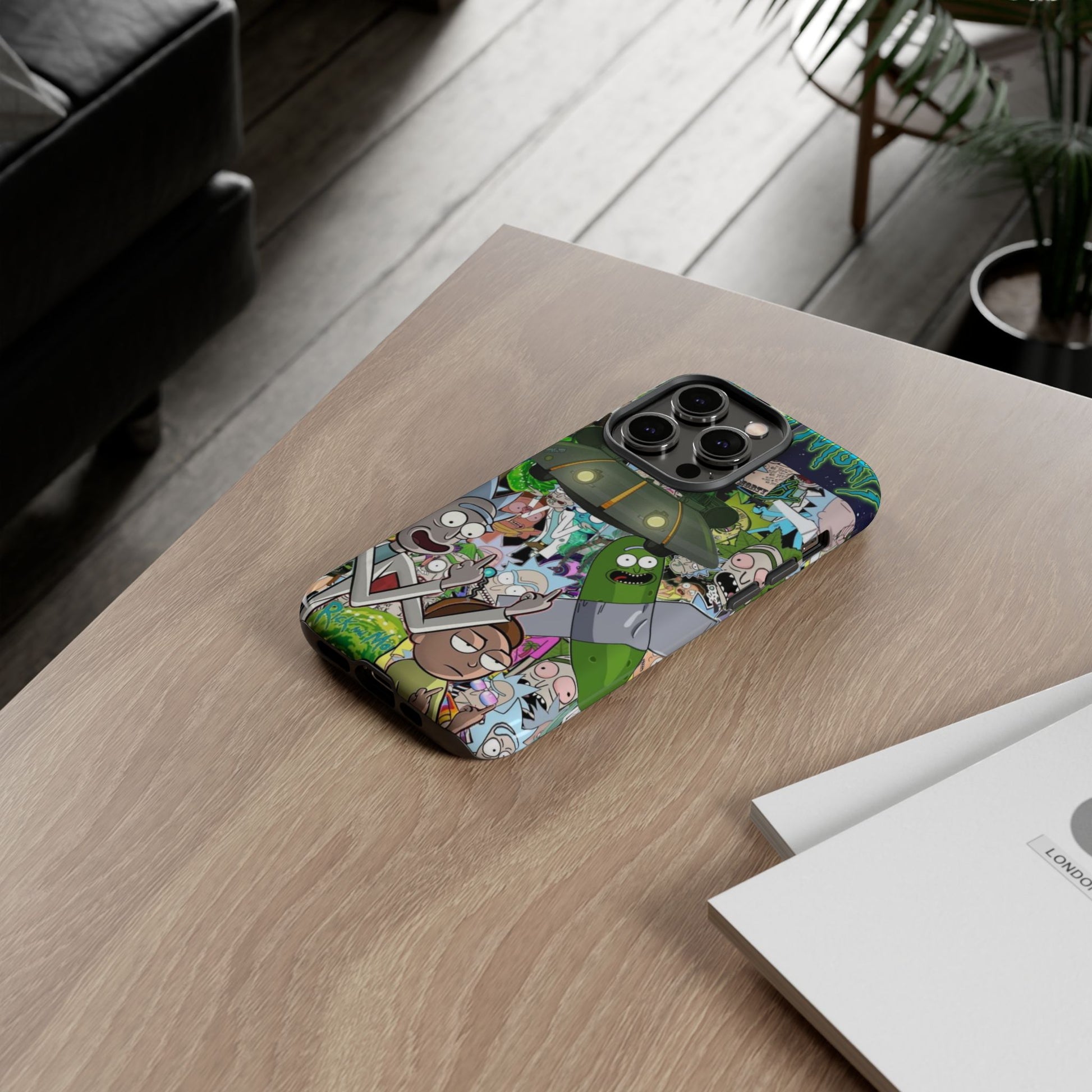Rick and Morty Phone Case, Tough Cases for iPhones, Samsung, and Pixel