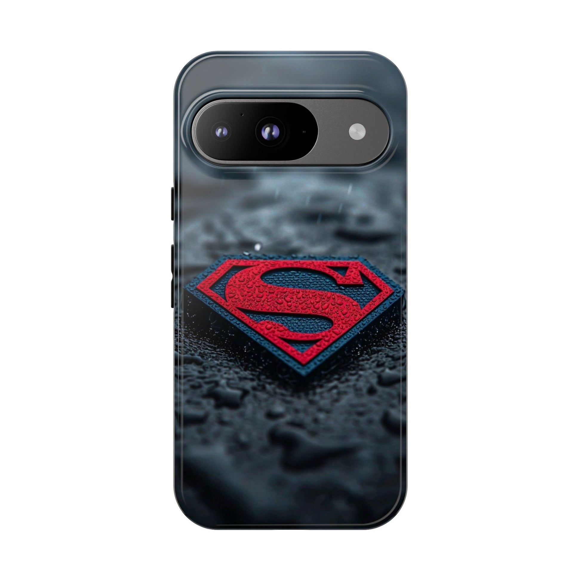 Superman Logo Tough Cases for iPhones, Samsung, and Pixel