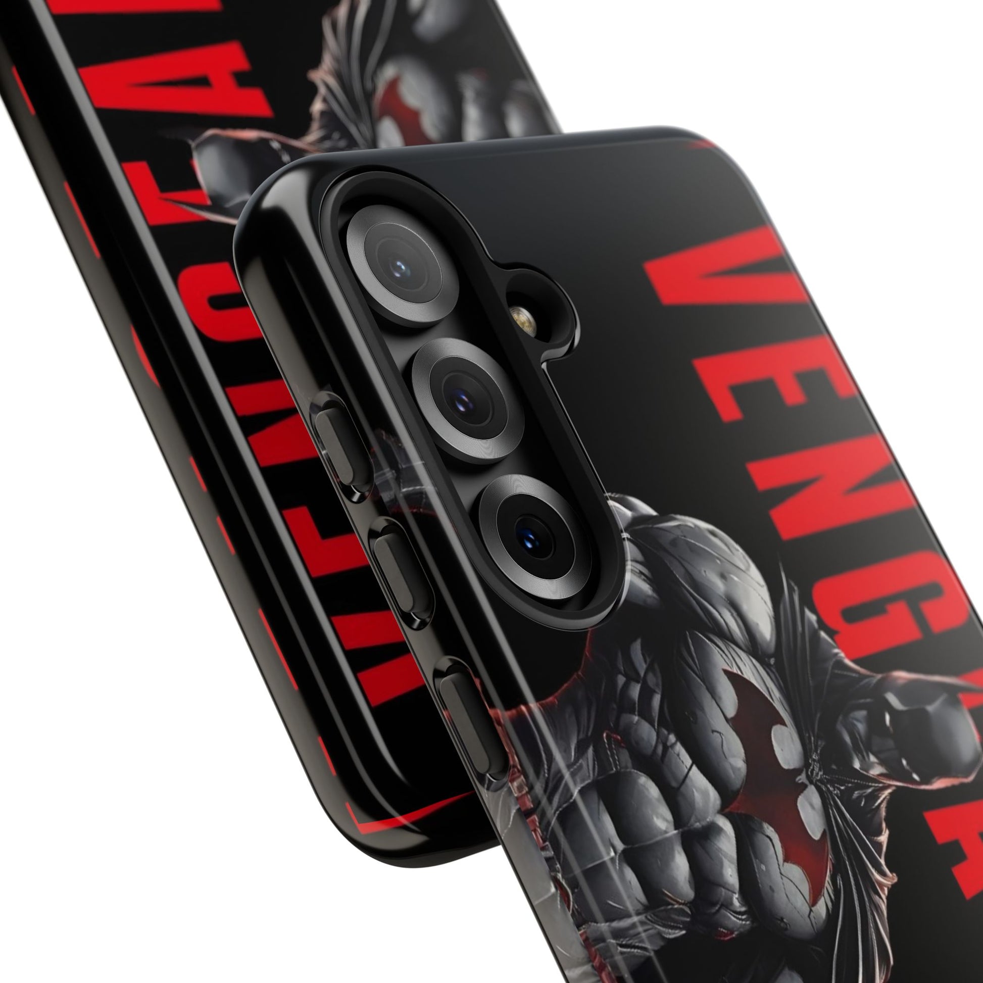 DC Comics Batman Vengence Tough Cases for iPhones, Samsung, and Pixel