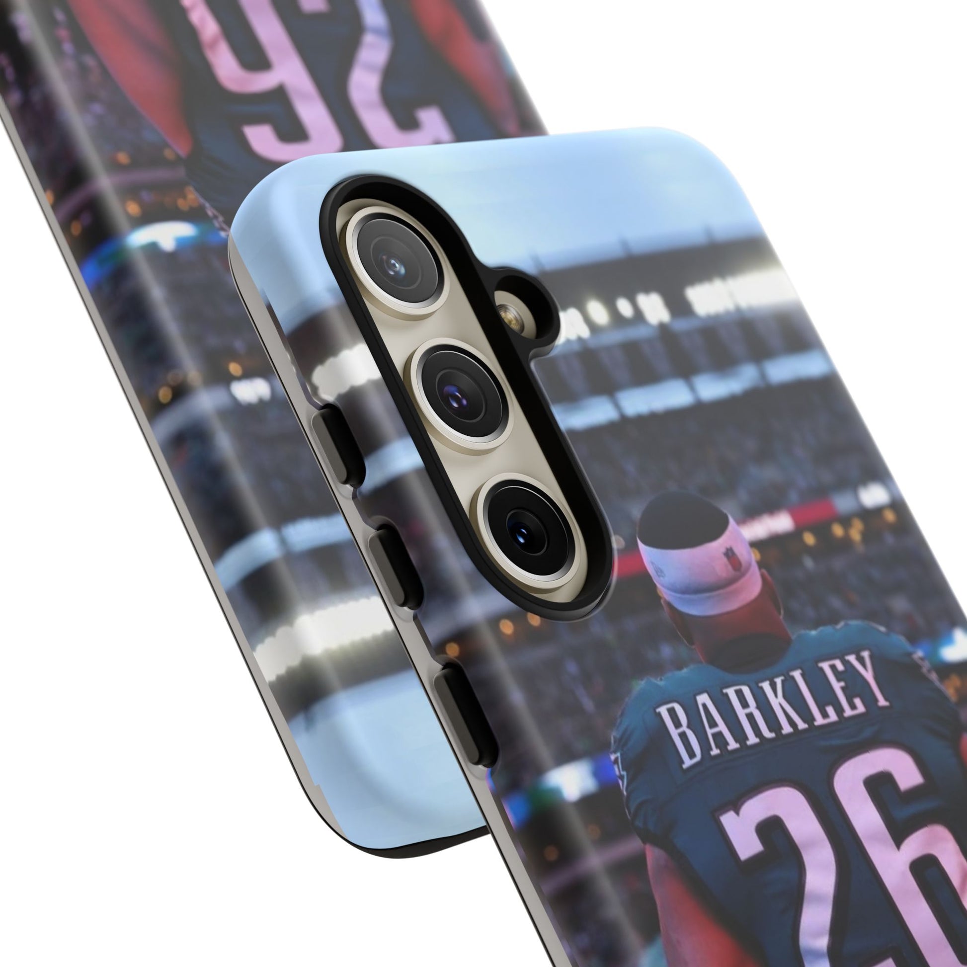 Eagles Football Saquon Barkley Tough Cases for iPhones, Samsung, and Pixel