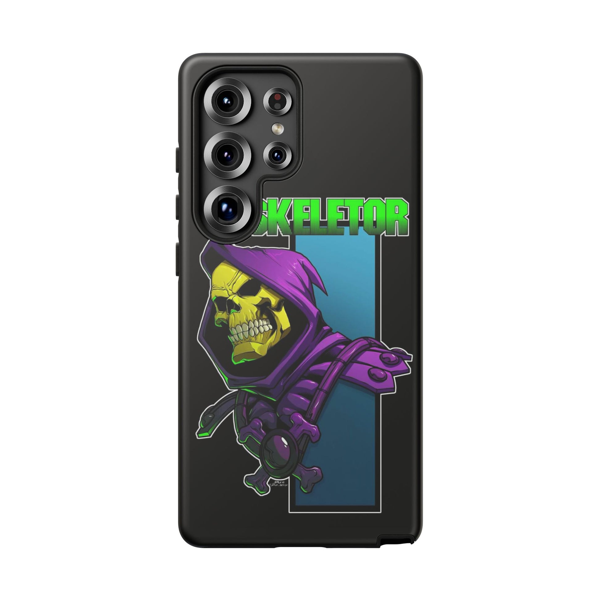 Skeletor Tough Cases for iPhones, Samsung, and Pixel