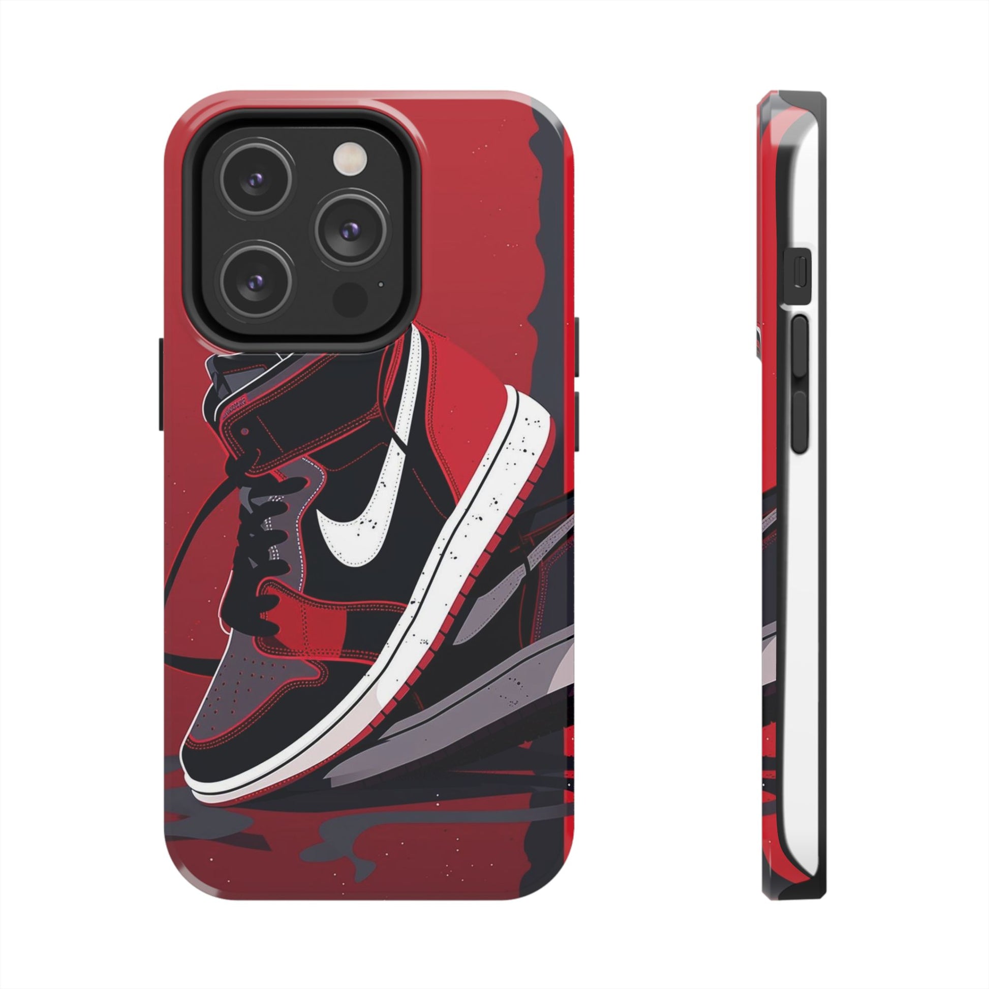 Retro Basketball Sneaker Art Phone Cases for iPhone & Samsung Galaxy Phones