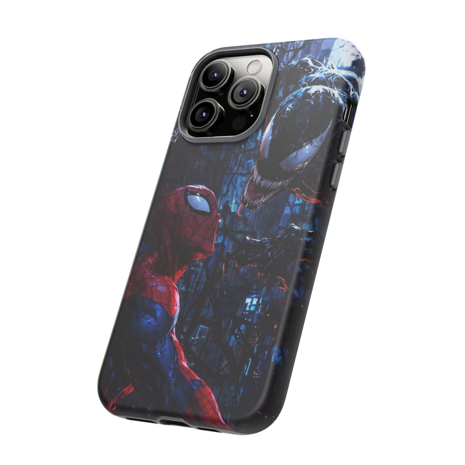 Venom x Spiderman Phone Case, Tough Cases for iPhones, Samsung, and Pixel