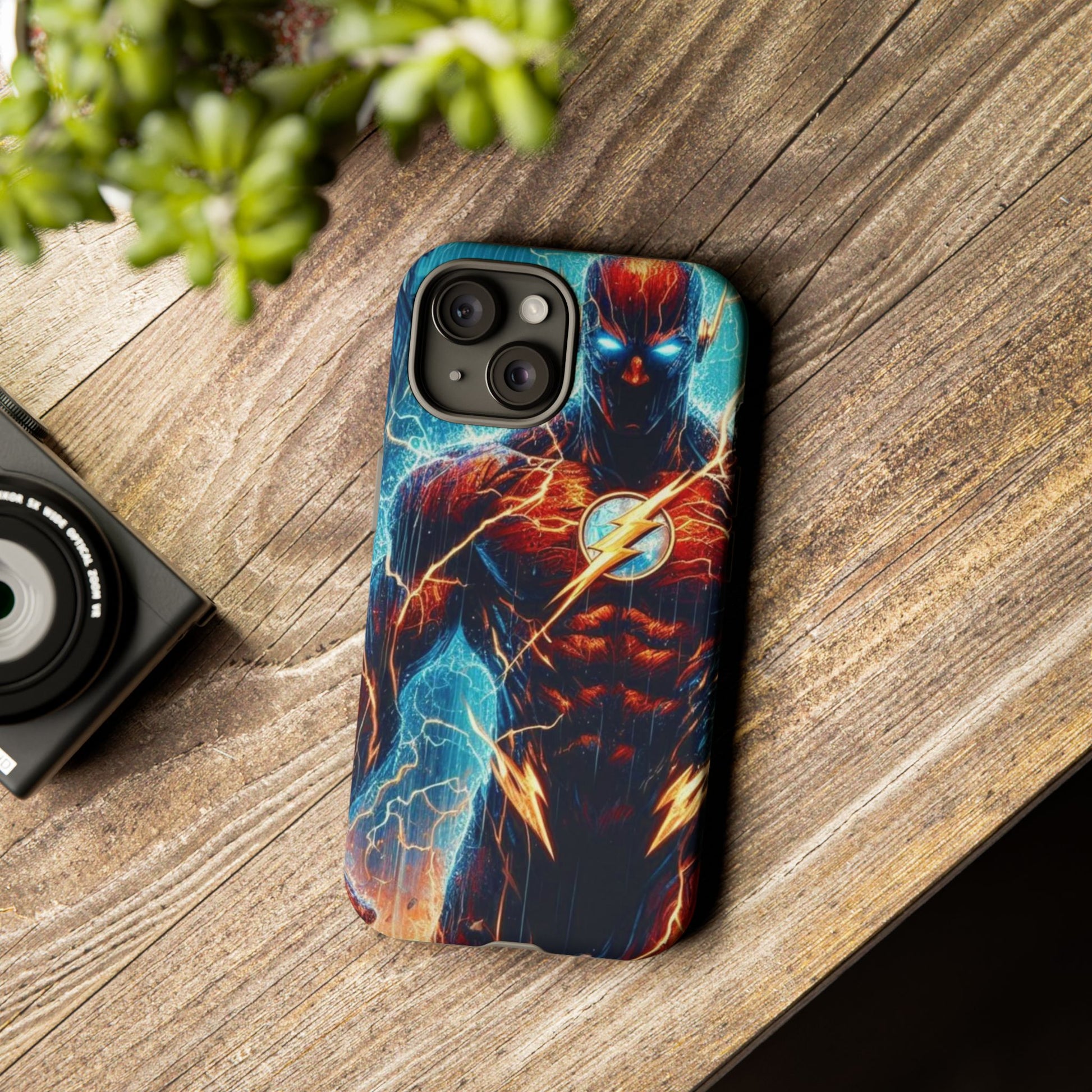 DC Comics The Flash Phone Case, Tough Cases for iPhones, Samsung, and Pixel