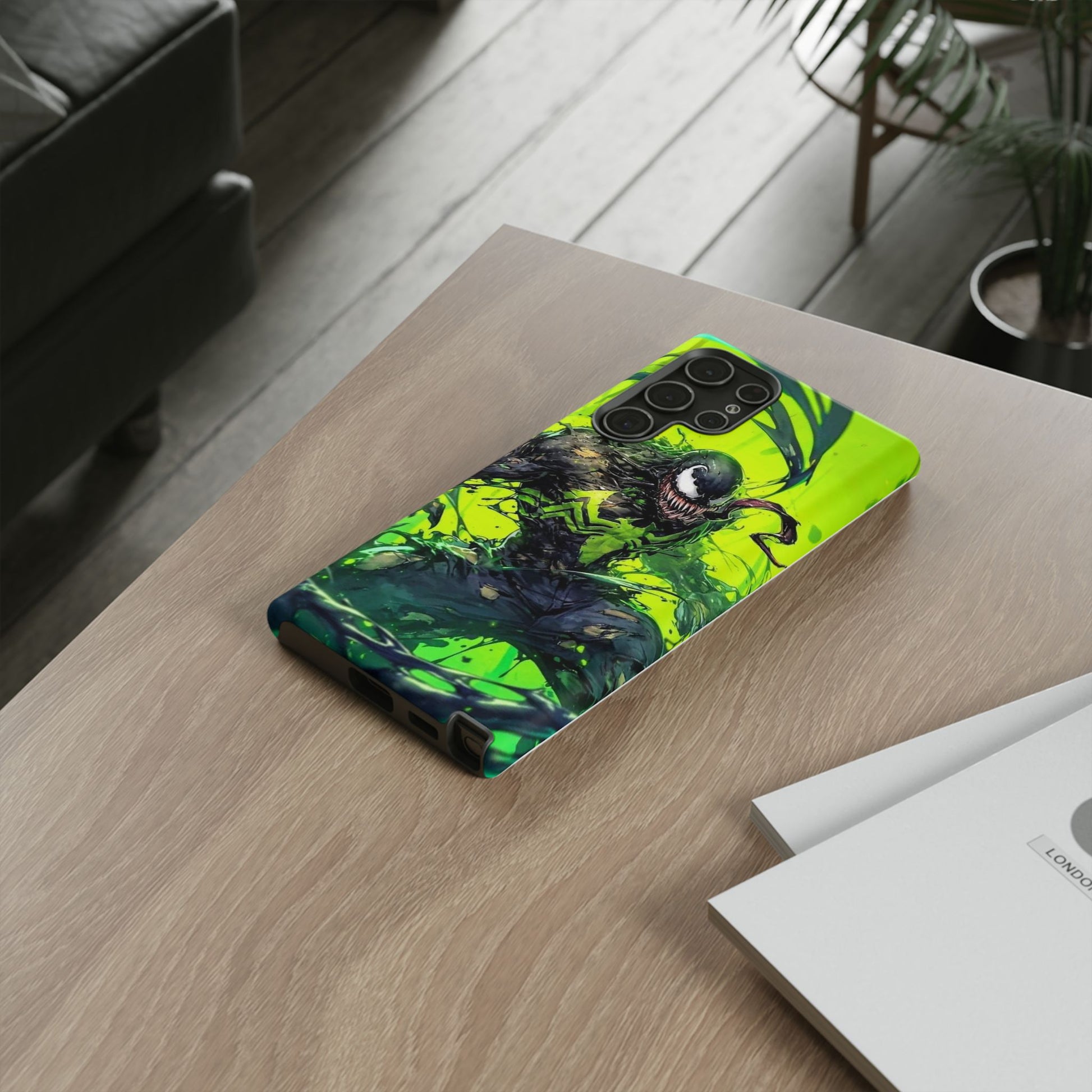 Evil Venom Phone Case, Tough Cases, Marvel Comics Phone for iPhones, Samsung, and Pixel