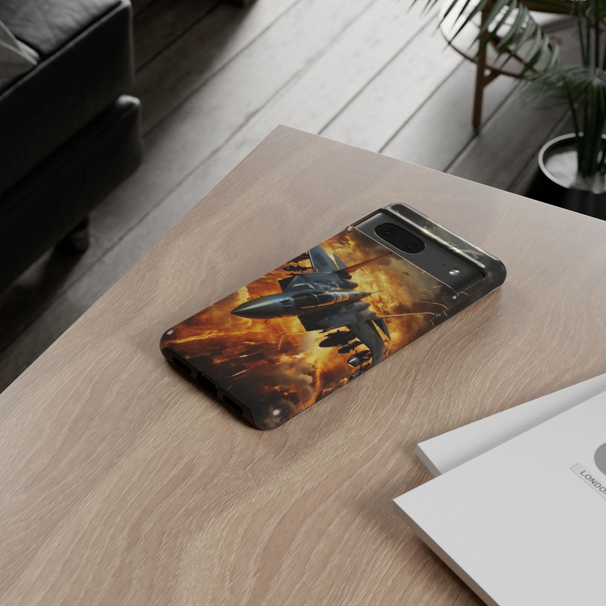F-15 Fighter Jet Tough Cases for iPhones, Samsung, and Pixel