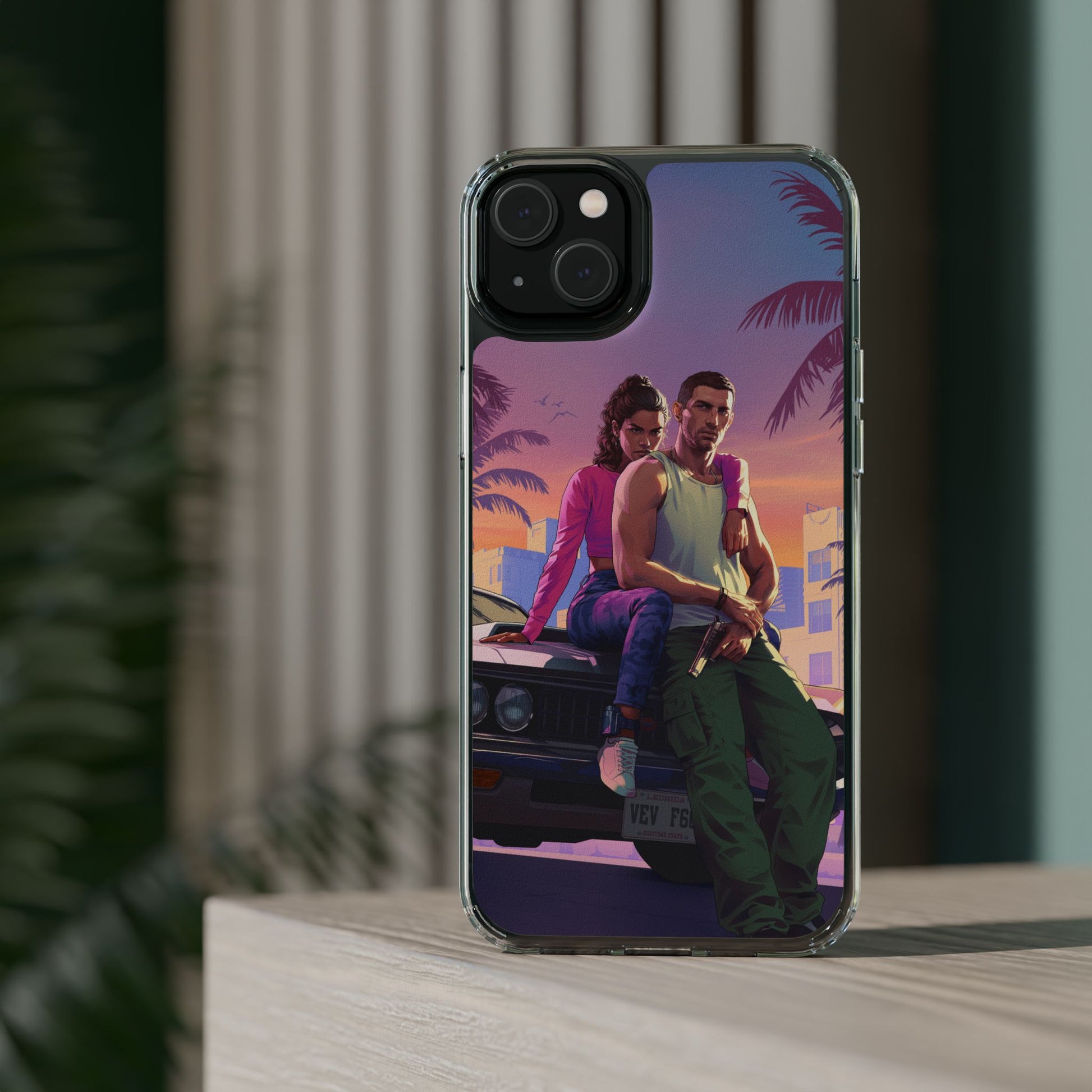 Grand Theft Game inspired Protective Iphone and Samsung case
