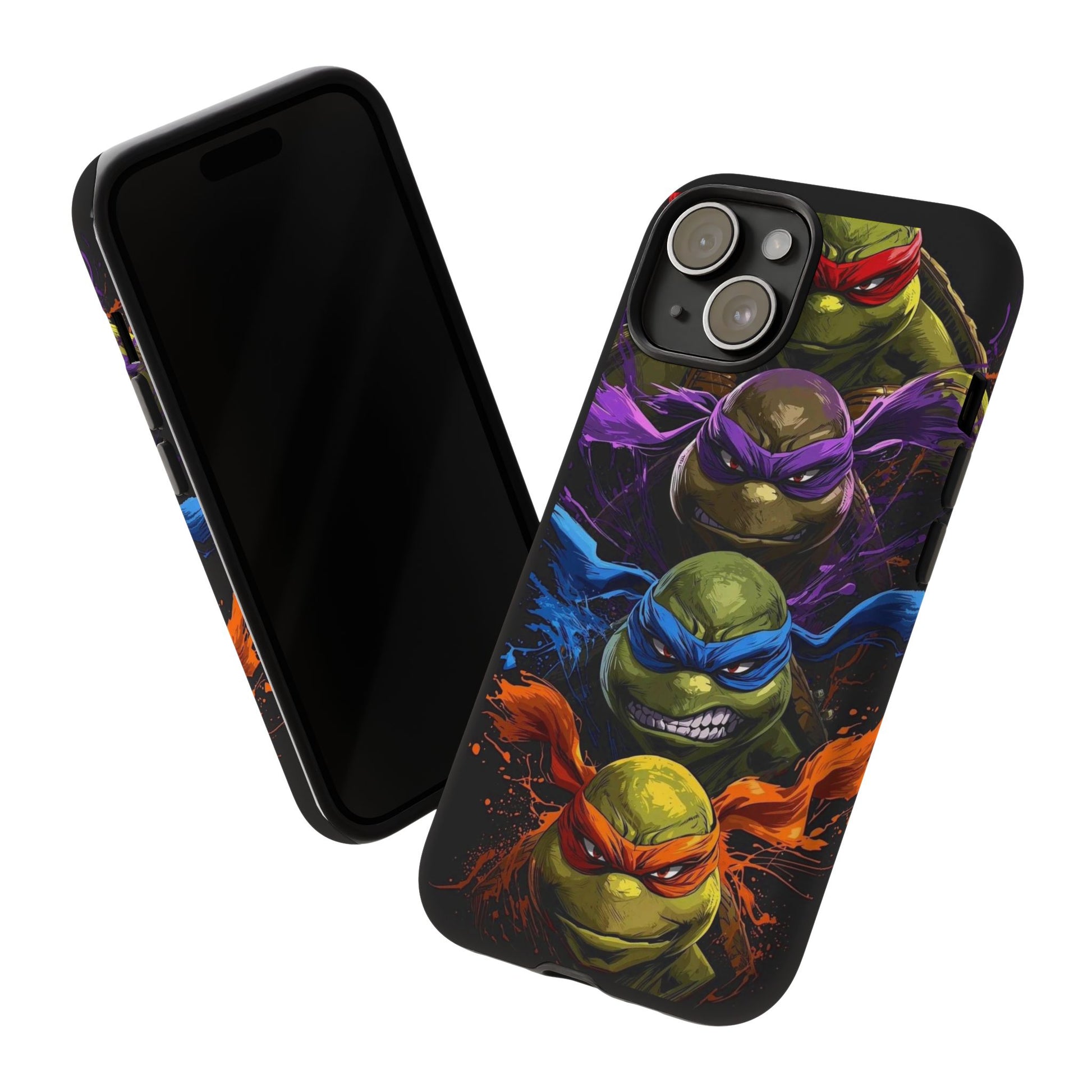 Ninja Turtles Tough Cases for iPhones, Samsung, and Pixel