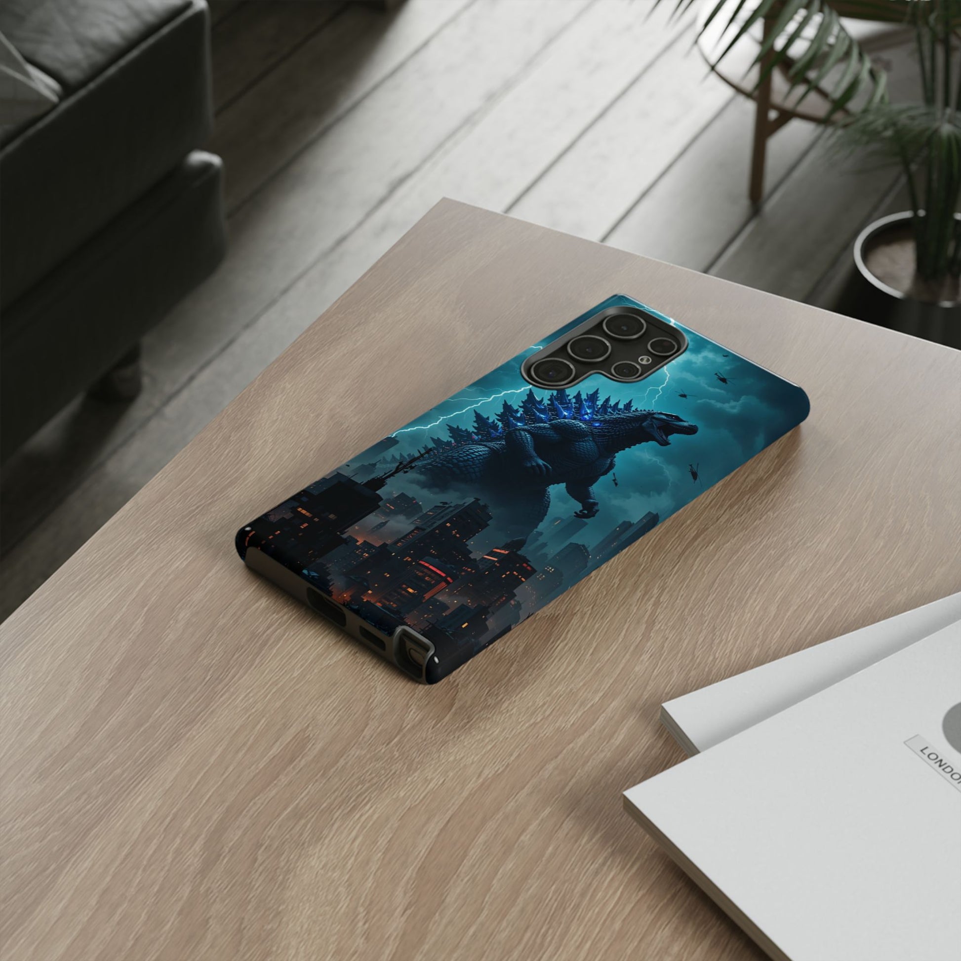 Godzilla Phone Case, Tough Cases for iPhones, Samsung, and Pixel