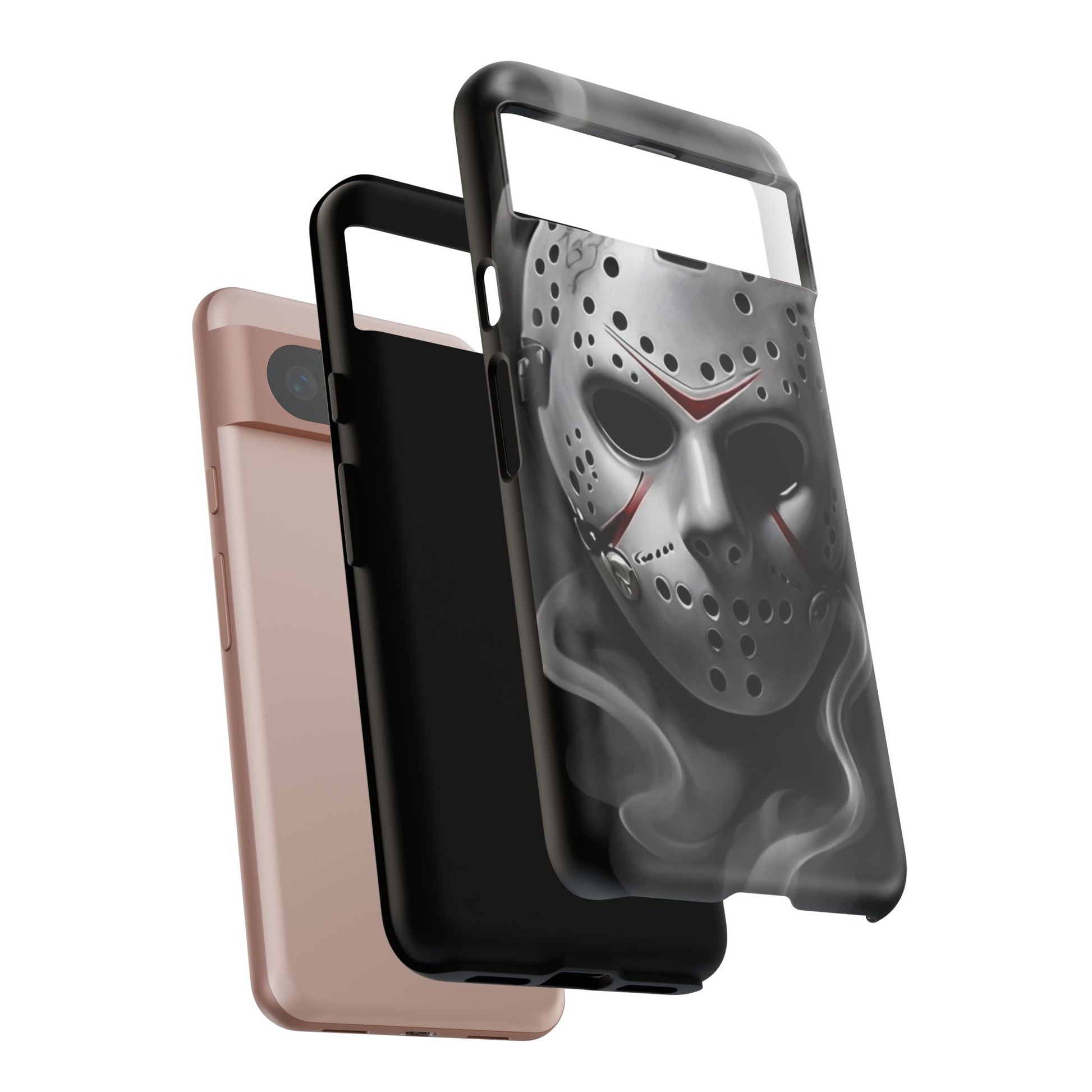 Friday the 13th Jason's Mask Tough Cases for iPhones, Samsung, and Pixel