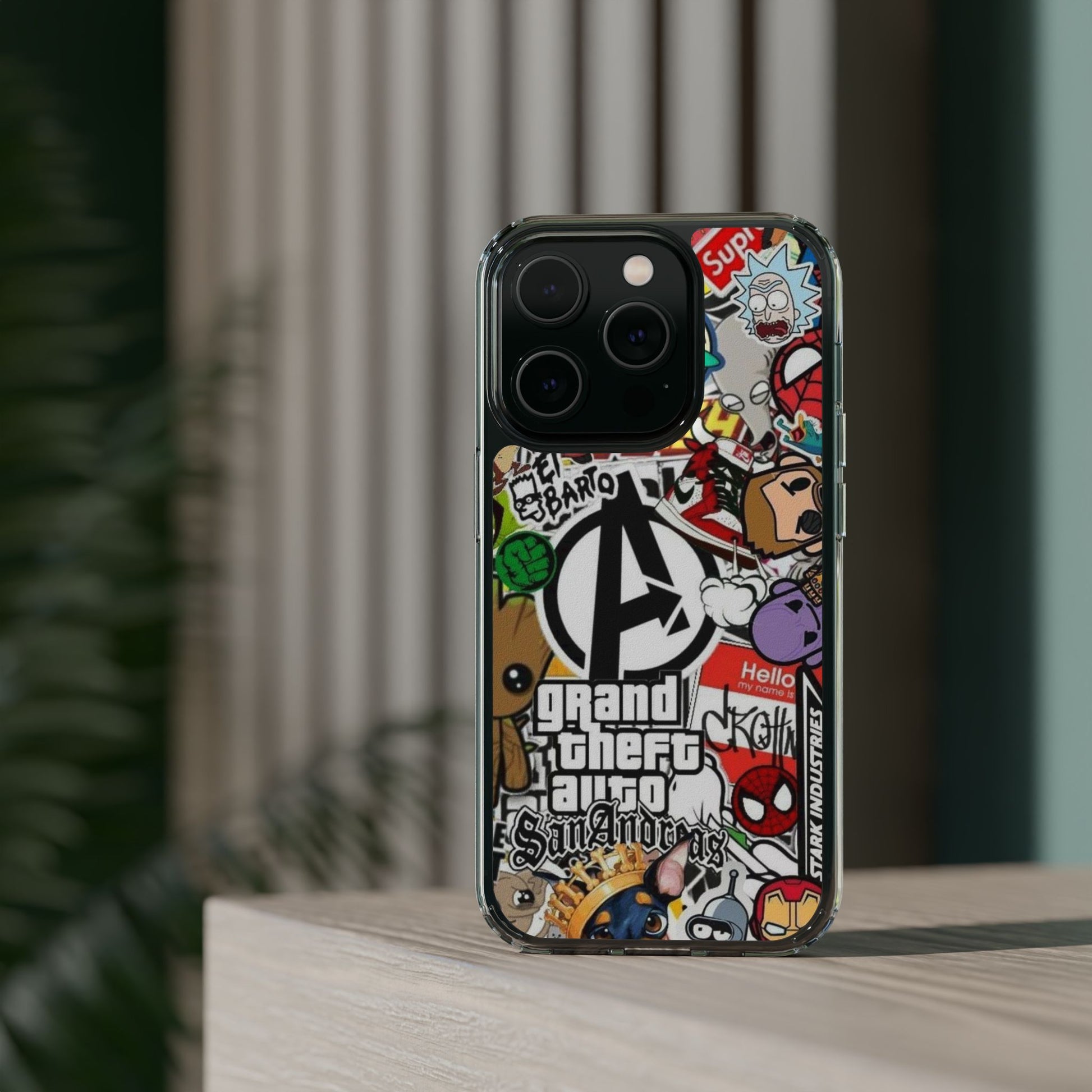 Phone Case, Sticker Bomb Design for iPhone and Samsung - Decal, Cover, Vinyl,