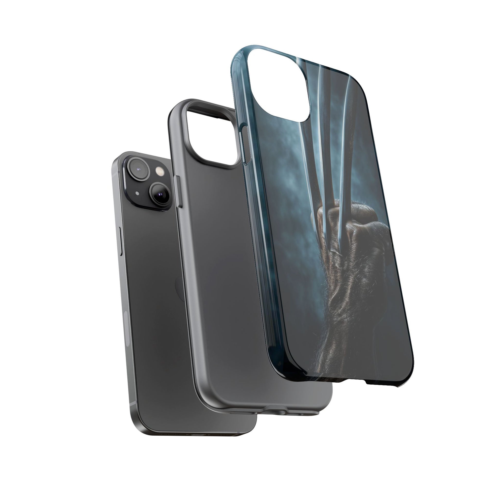 Logan's Claws Wolverine Tough Cases for iPhones, Samsung, and Pixel