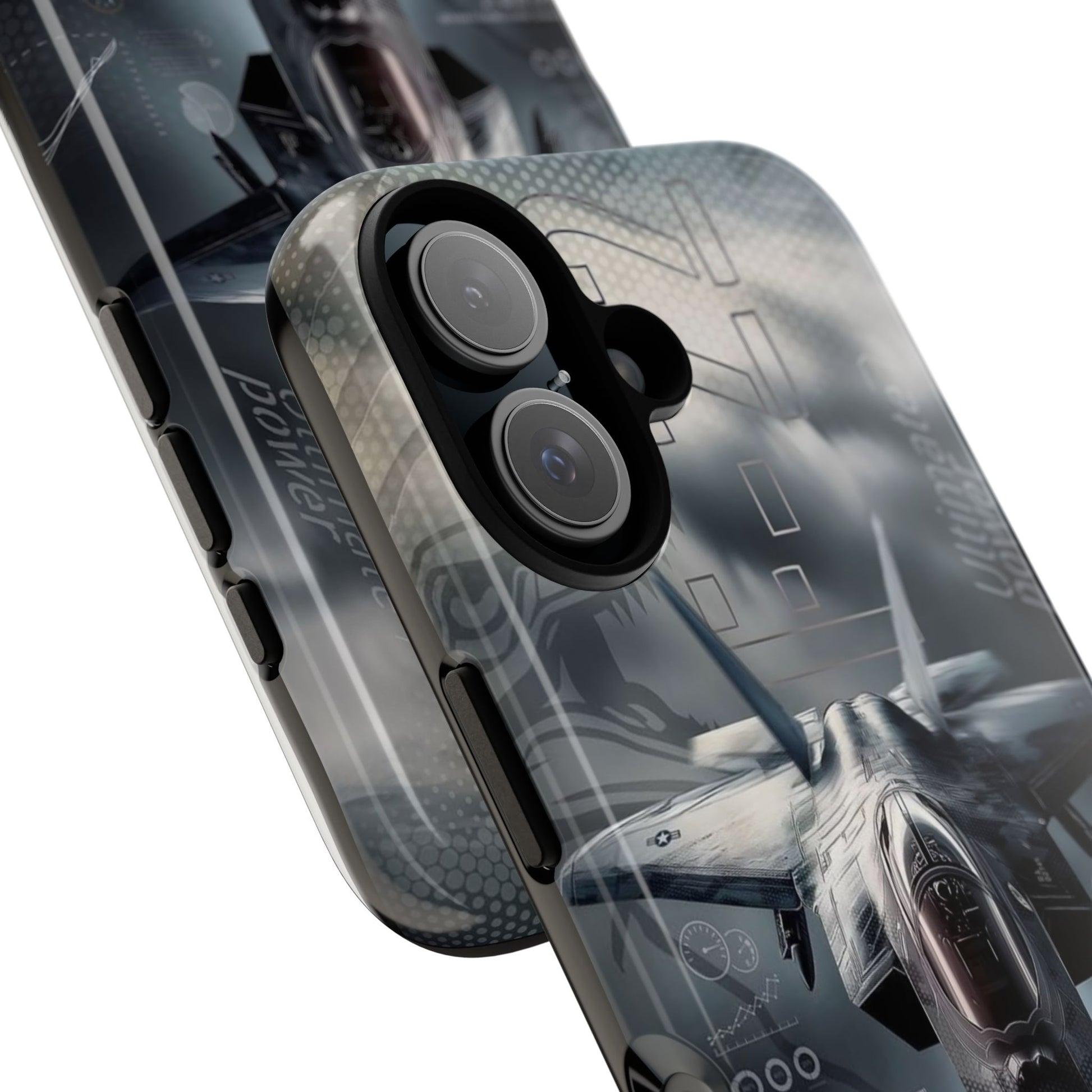 F-22 Raptor Fighter Jet Tough Cases for iPhones, Samsung, and Pixel