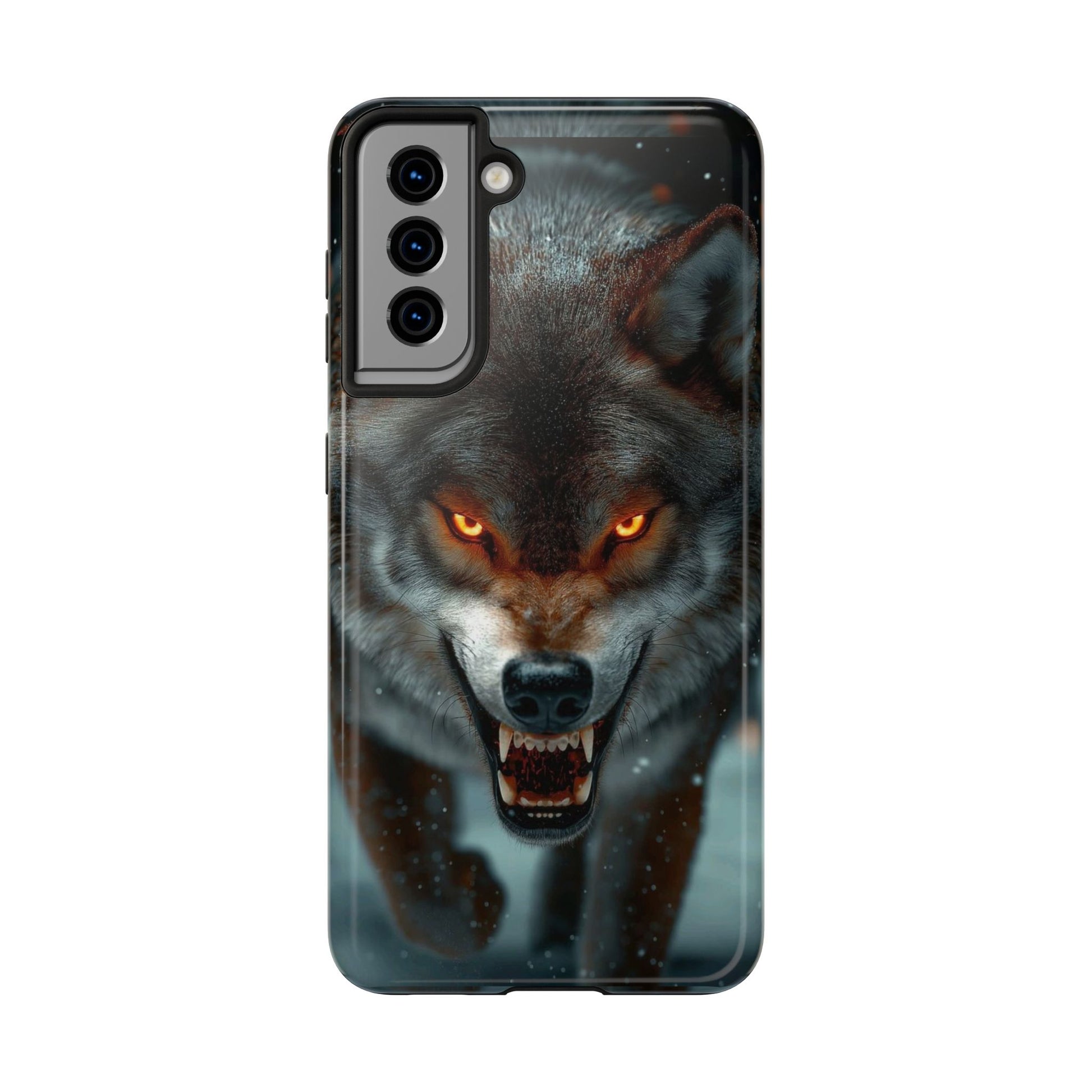 Alpha Male Wolf Themed Tough Phone Cases for Iphones & Samsung Phones