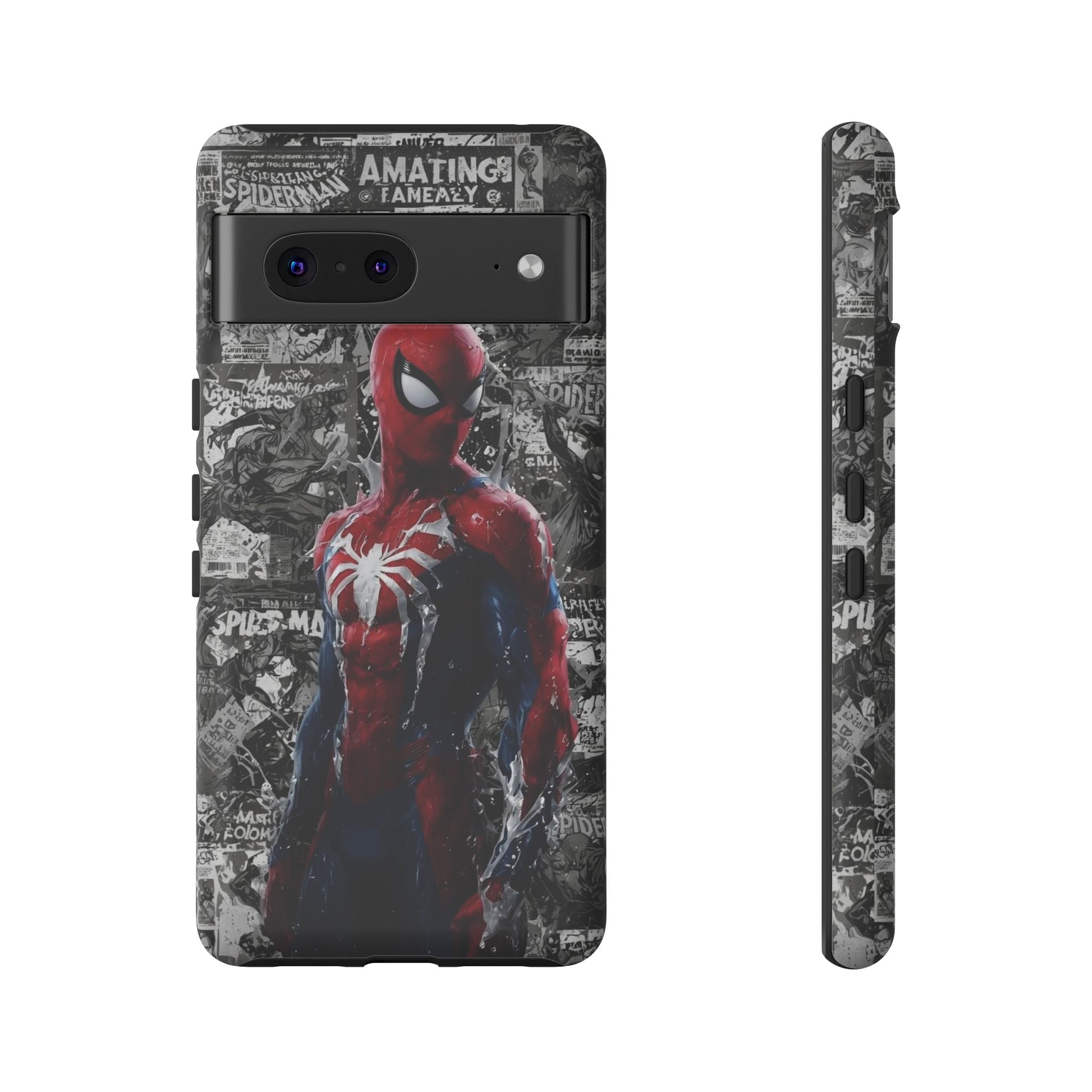 Spiderman Phone Case, Tough Cases for iPhones, Samsung, and Pixel