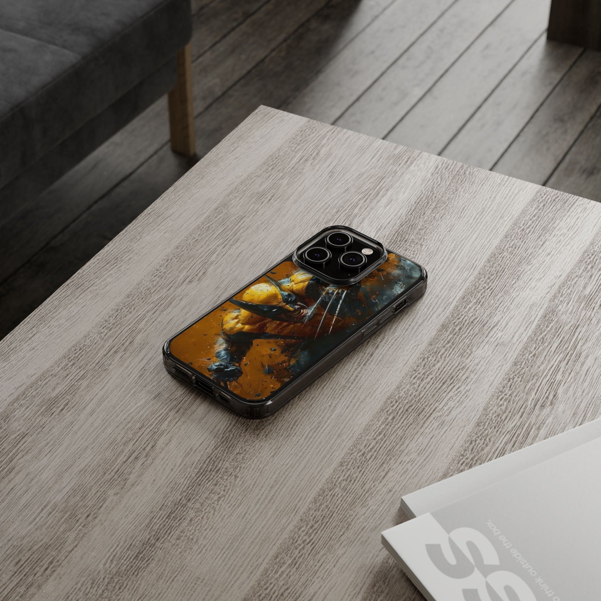 Wolverine Comic Book Art Iphone, Samsung case