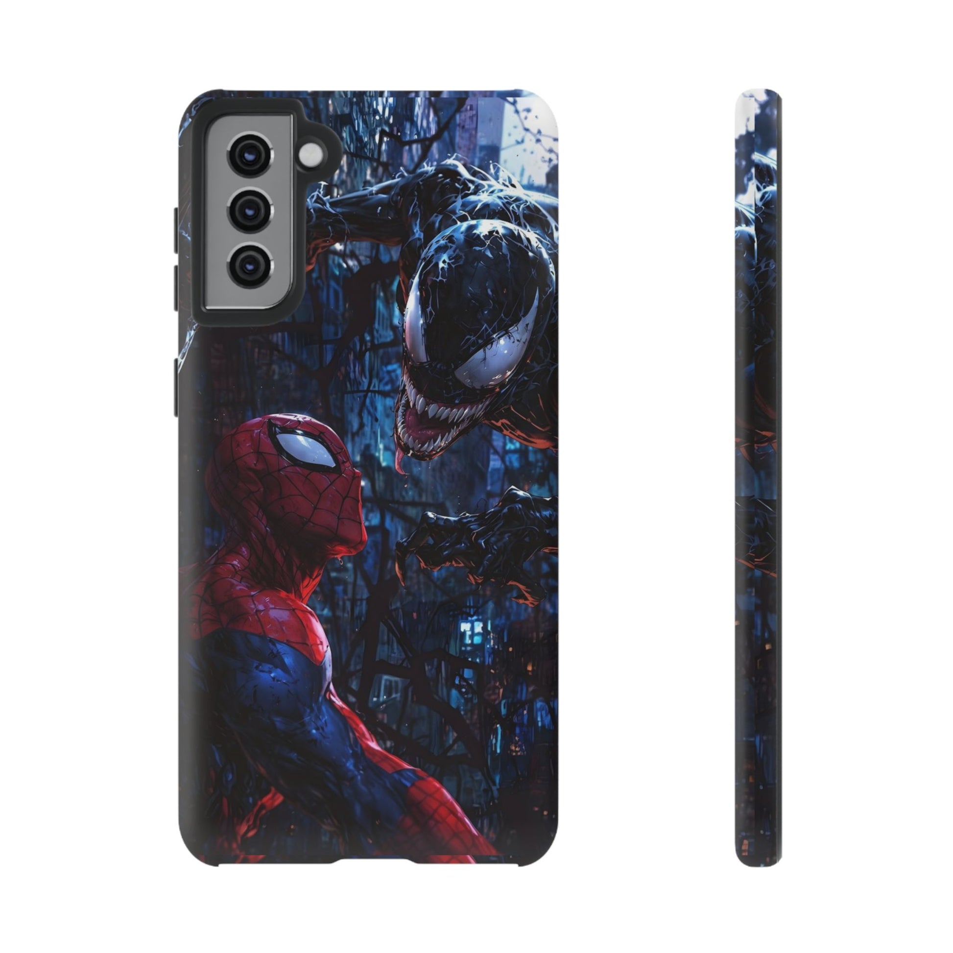 Venom x Spiderman Phone Case, Tough Cases for iPhones, Samsung, and Pixel