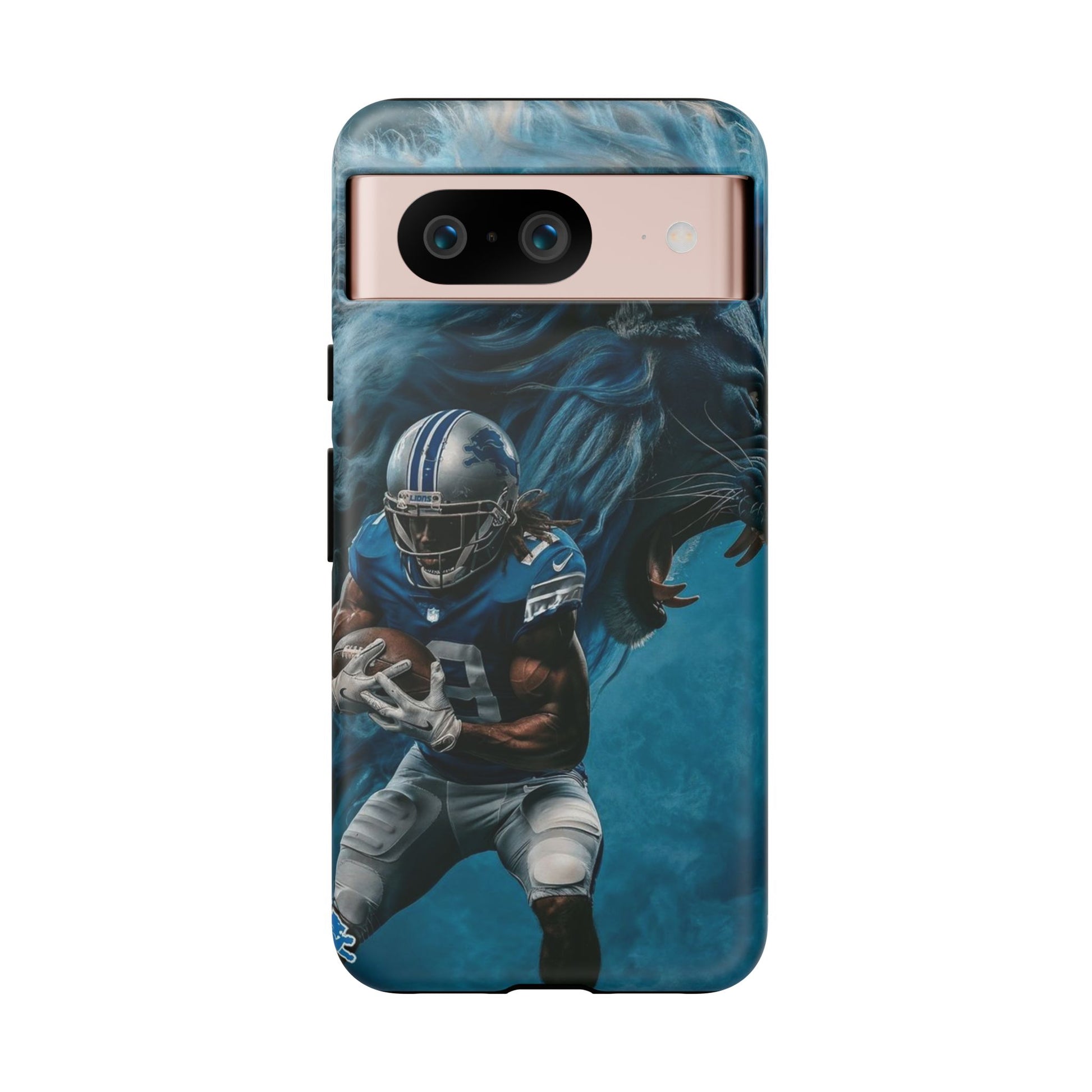 Detroit Lions Player Football Phone Case, Tough Cases for iPhones, Samsung, and Pixel
