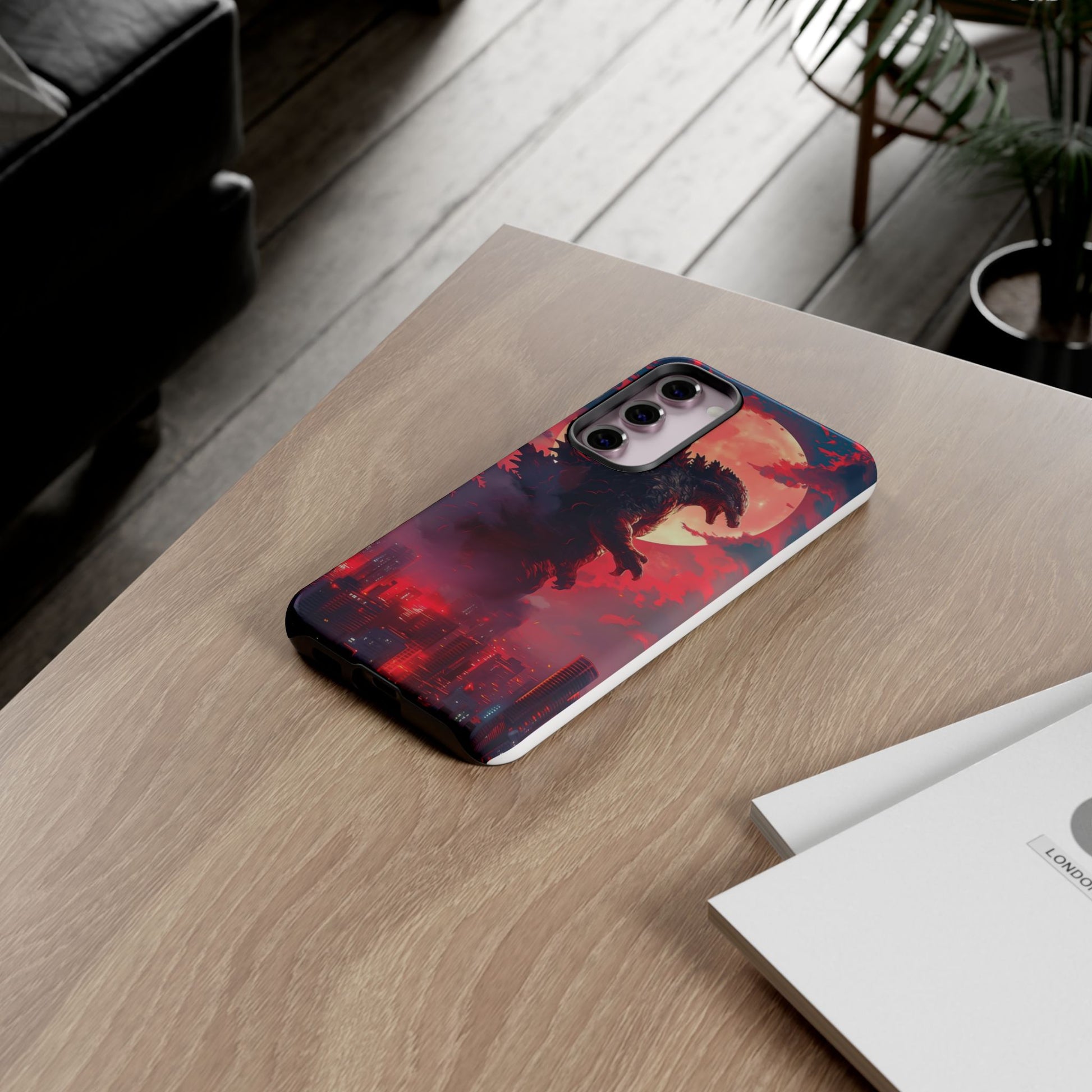 King of Monsters Godzilla Tough Phone Cases for iPhones, Samsung, and Pixel