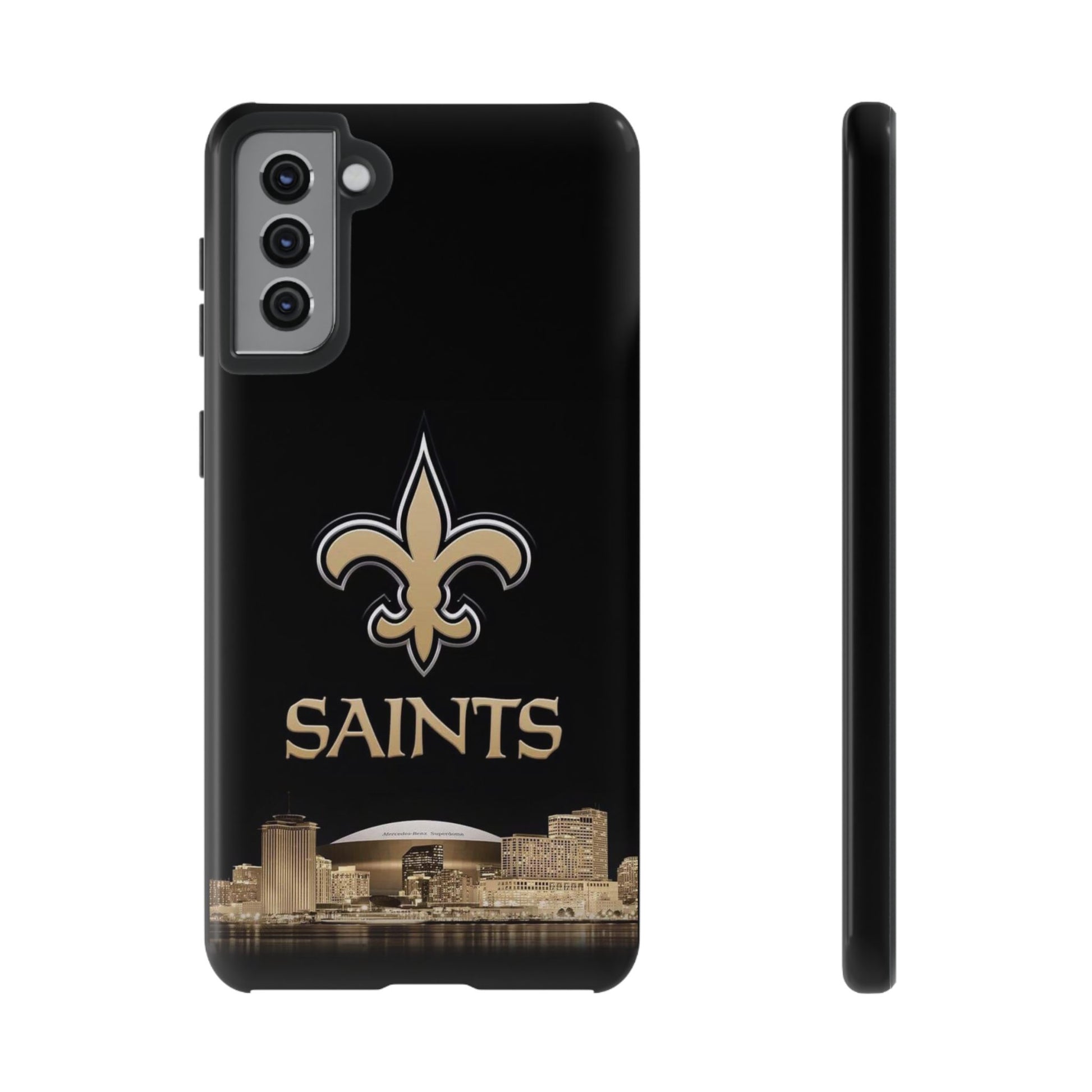 Football New Orleans Saints Logo Tough Cases for iPhones, Samsung, and Pixel