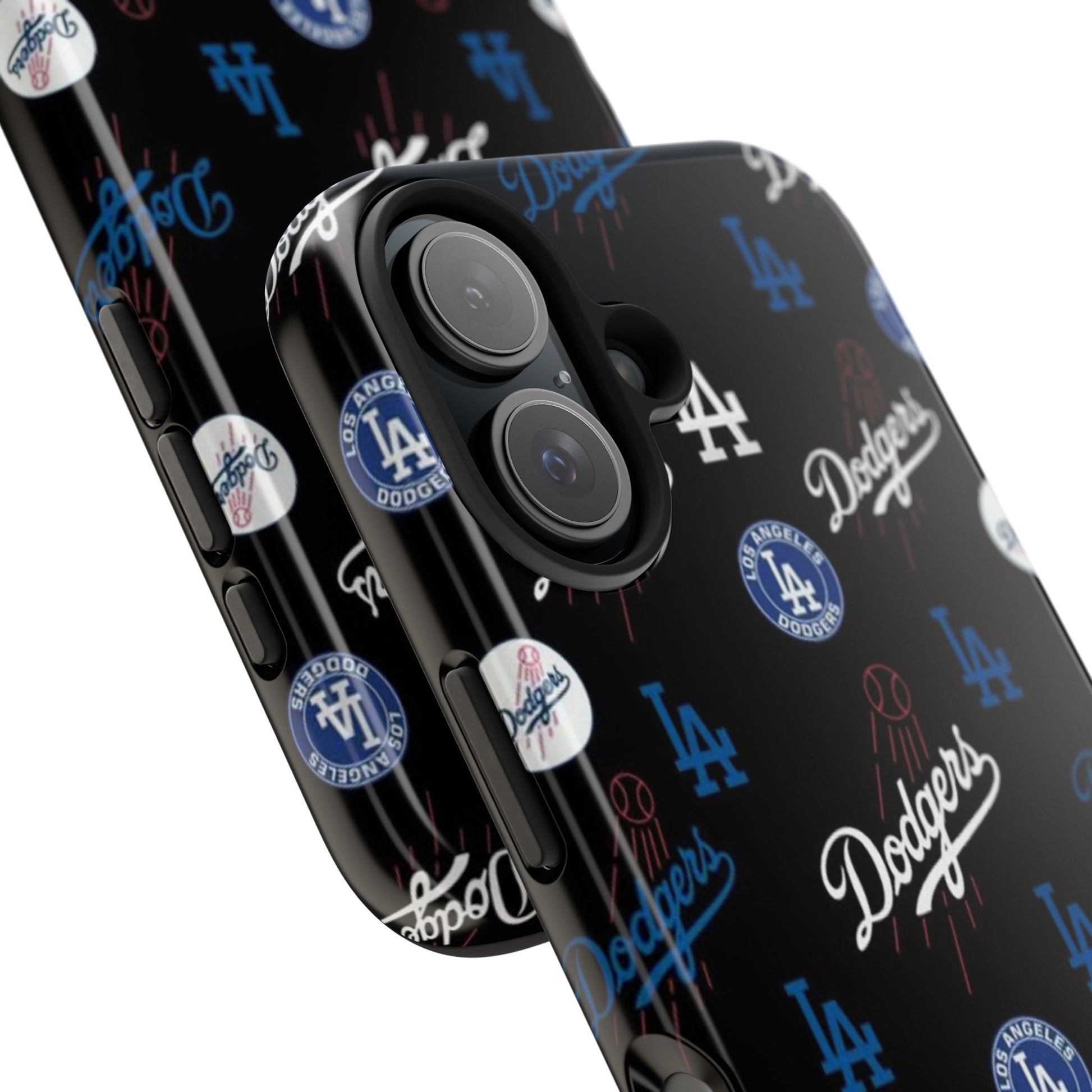 Dodgers Baseball Pattern Phone Cases for Iphones & Samsung Phones Durable