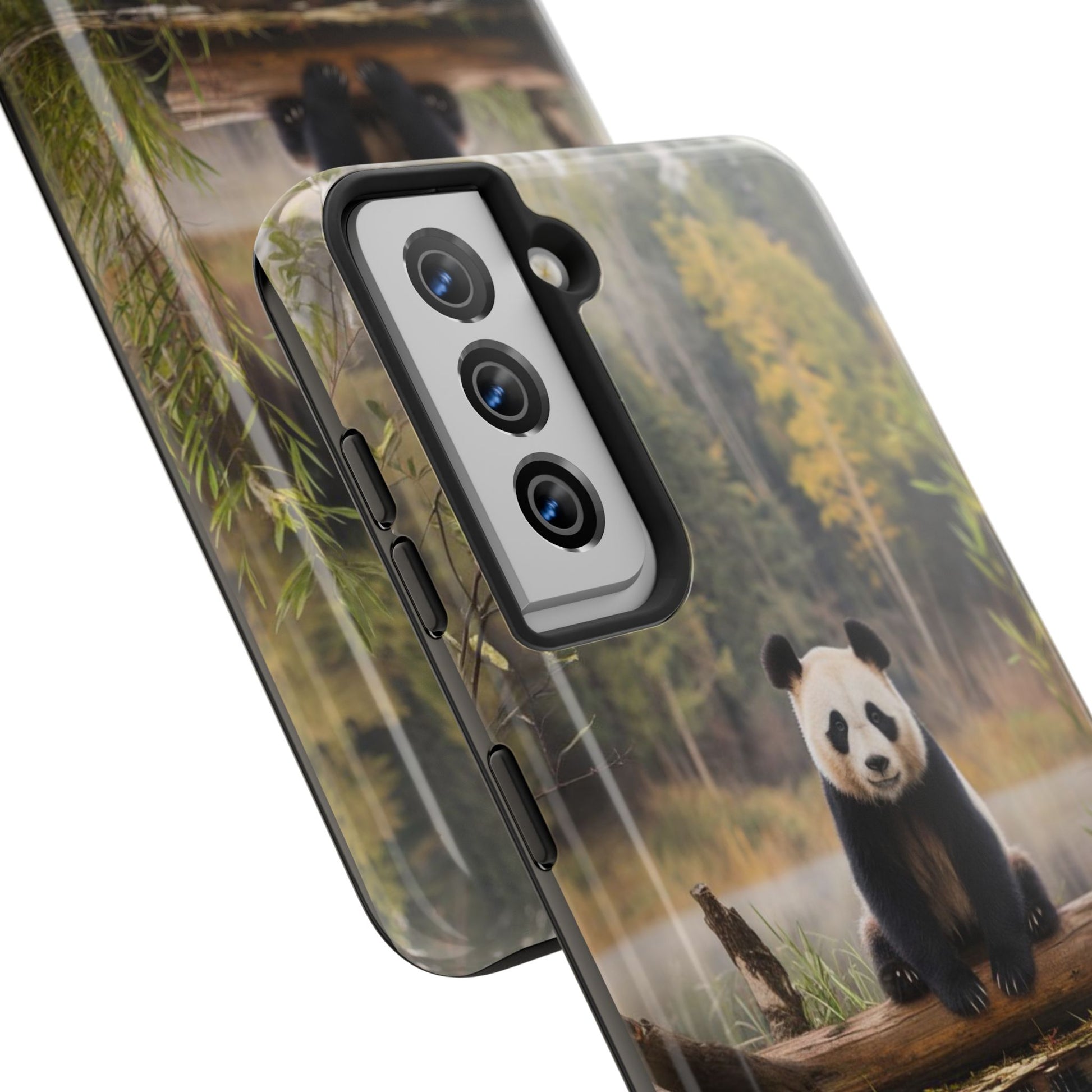 Cute Panda Theme Phone Cases for iPhones & Samsung Phones