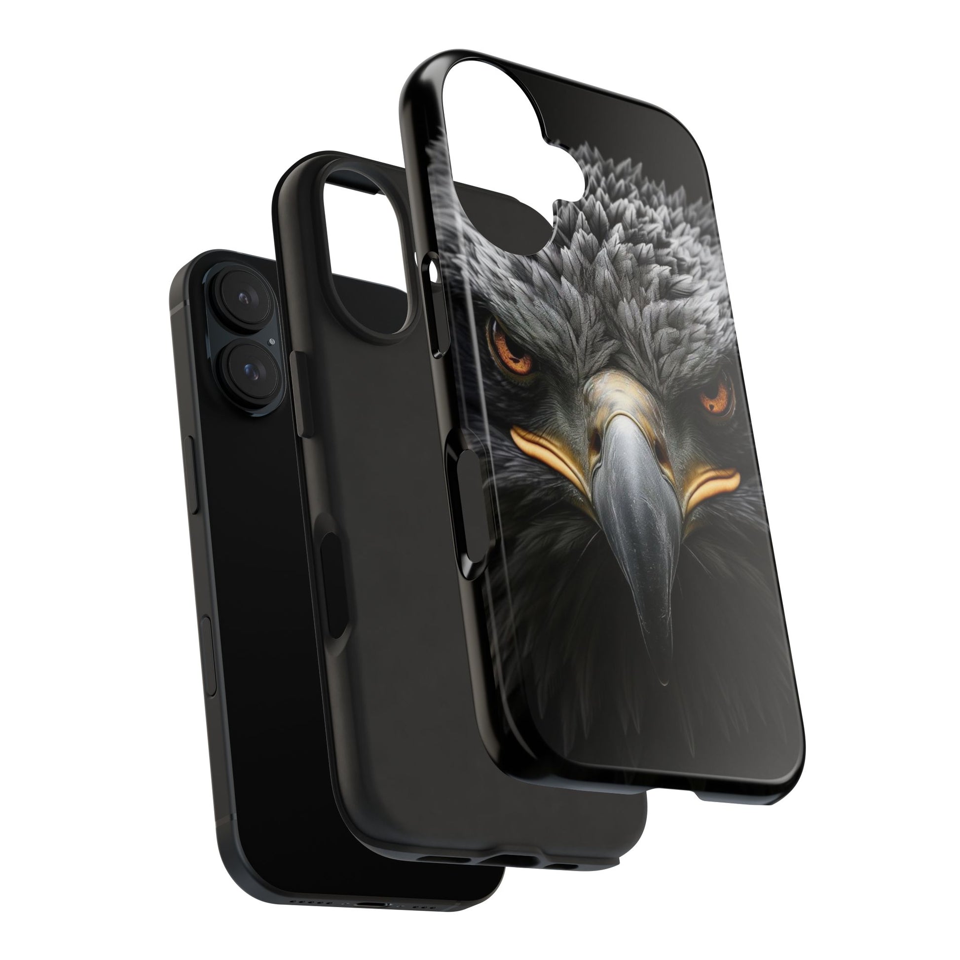 Mean Eagle Stare Theme Phone Cases for iPhones & Samsung Phones