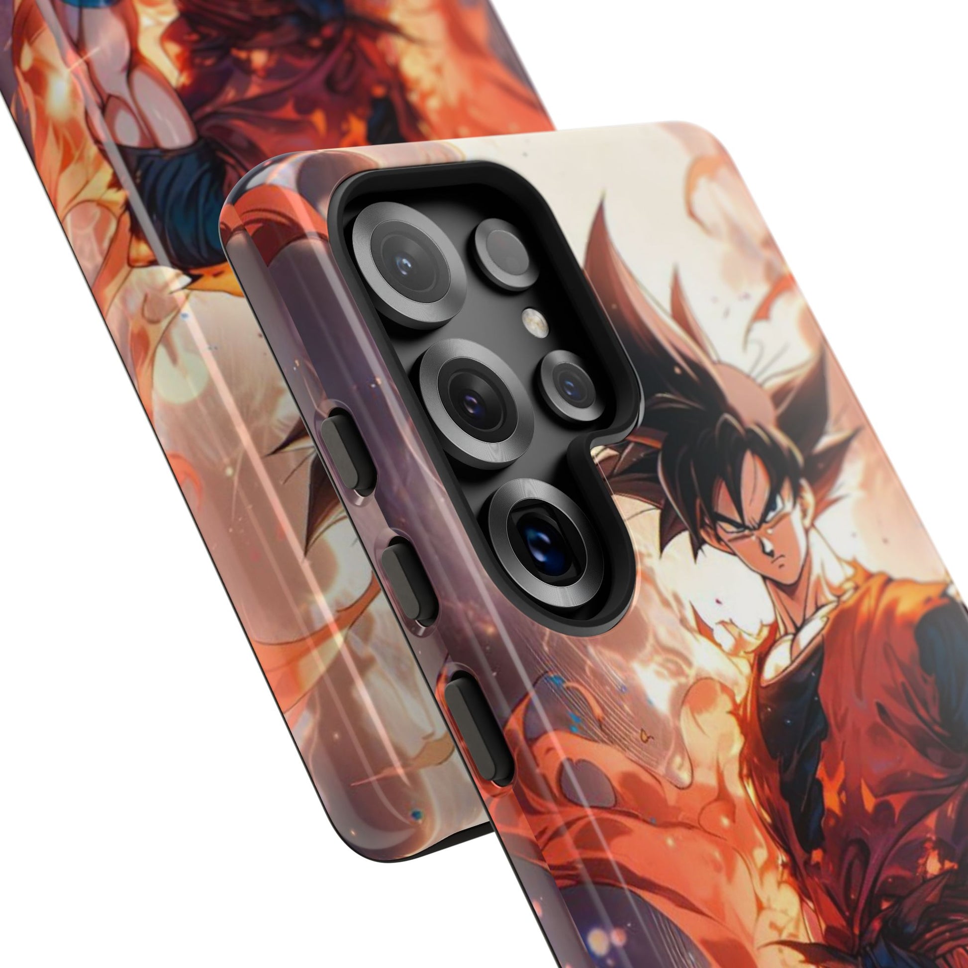Anime Manga Dragon Ball Z Goku Tough Cases for iPhones, Samsung, and Pixel