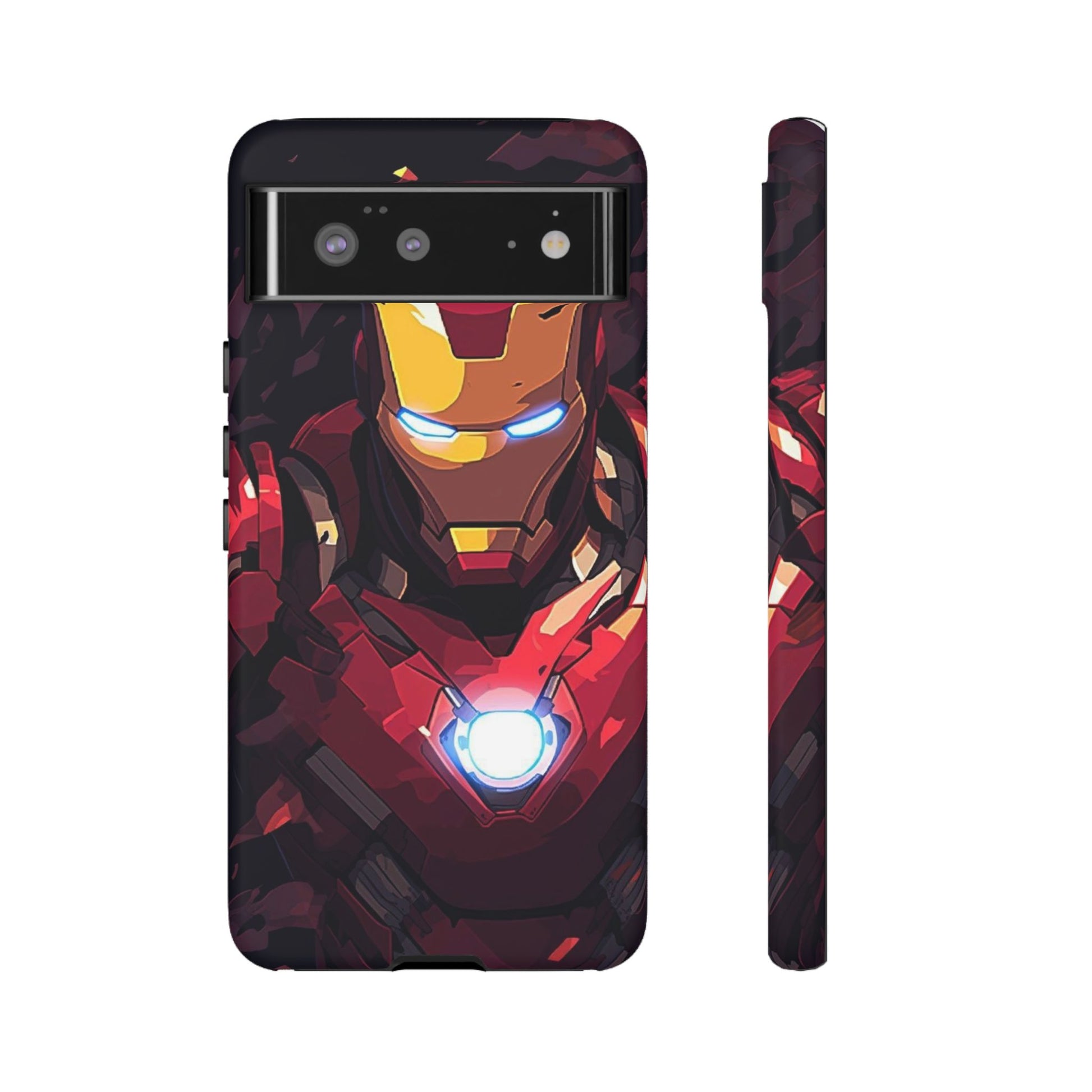 Invincible Iron Man Tough Cases for iPhones, Samsung, and Pixel