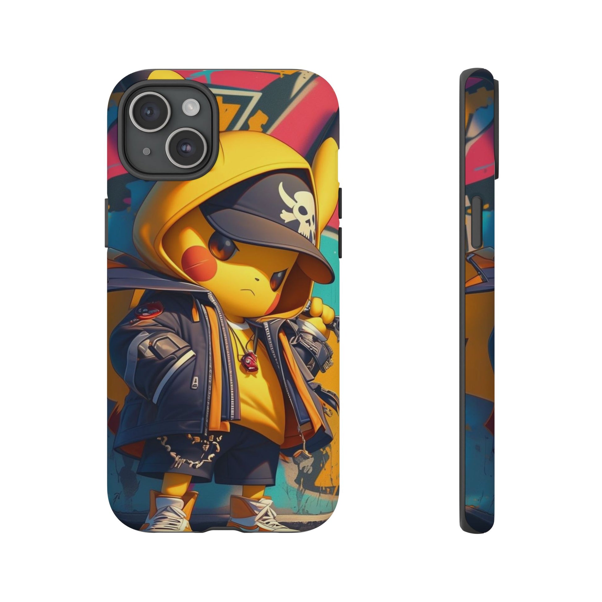 Cute Poke Bear Phone Case, Tough Cases for iPhones, Samsung, and Pixel