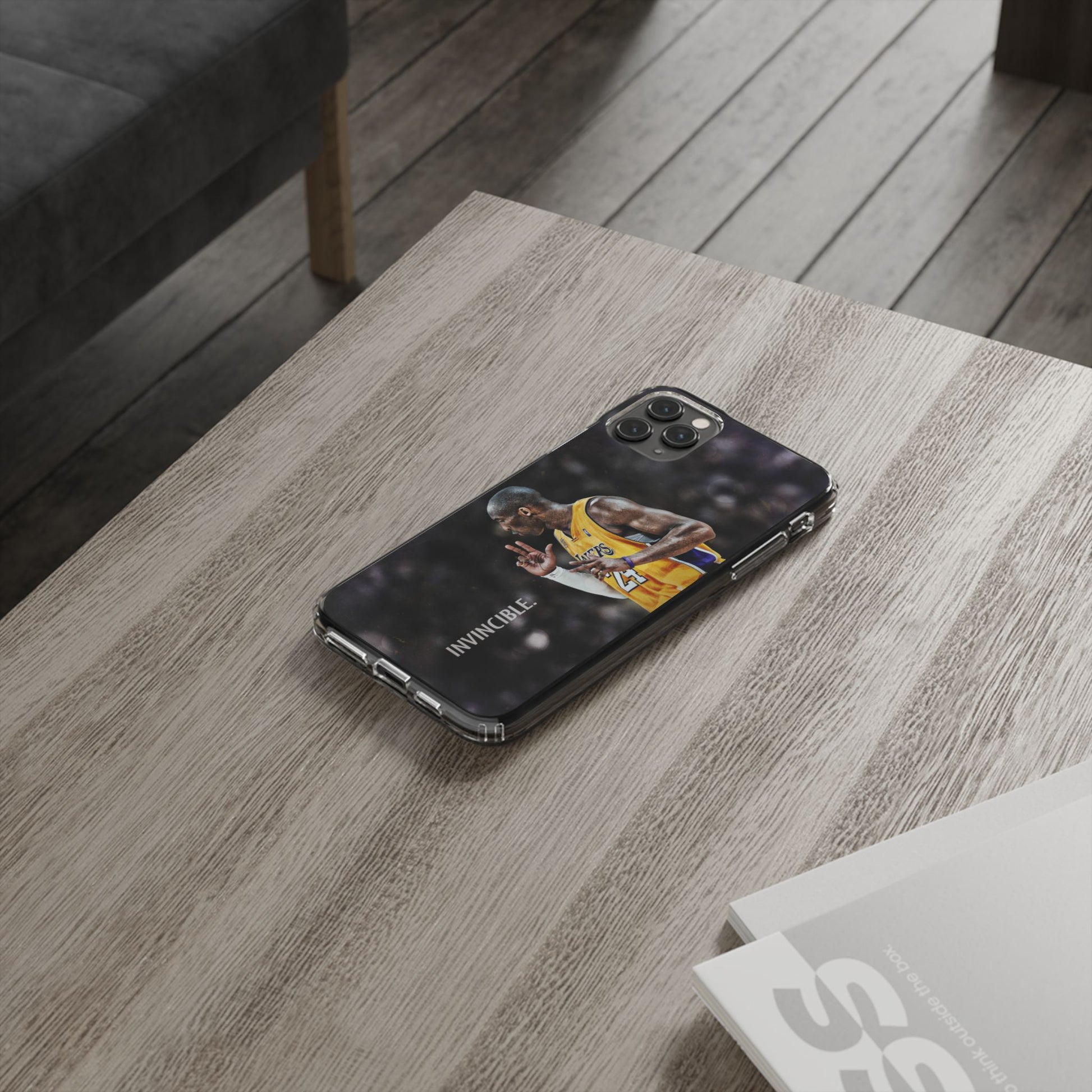 Invincible Kobe basketball inspired Protective Iphone and Samsung case