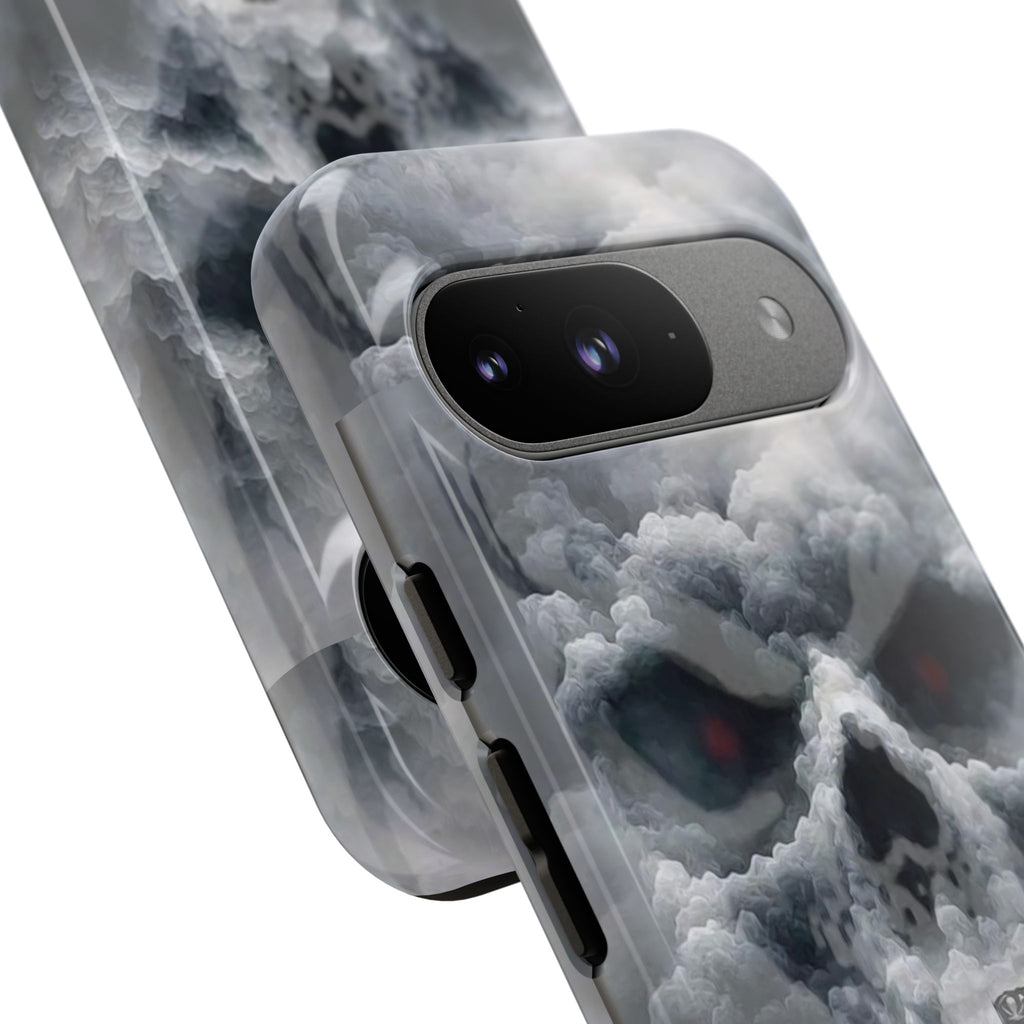 Skull Pirate Ship Football Buccaneers Tough Cases for iPhones, Samsung, and Pixel