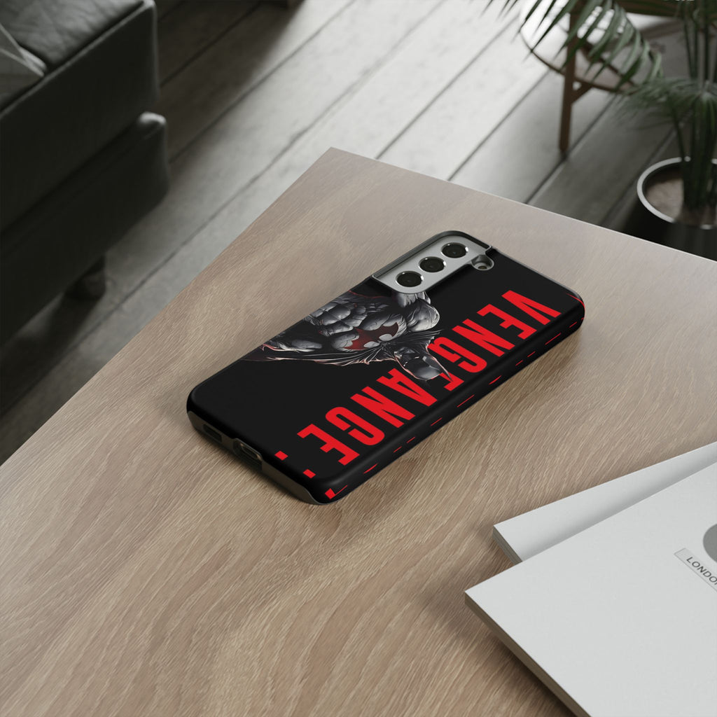 DC Comics Batman Vengence Tough Cases for iPhones, Samsung, and Pixel