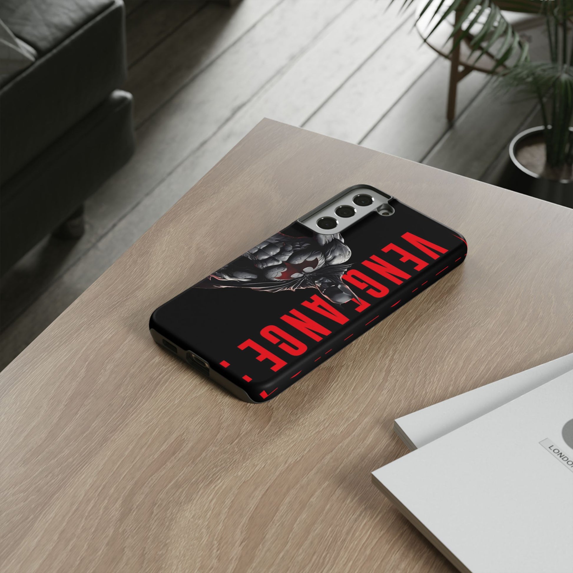 DC Comics Batman Vengence Tough Cases for iPhones, Samsung, and Pixel