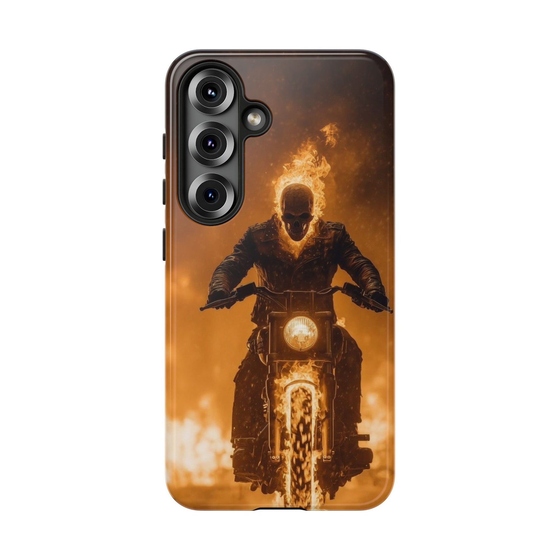 Marvel's Ghostrider Tough Cases for iPhones, Samsung, and Pixel