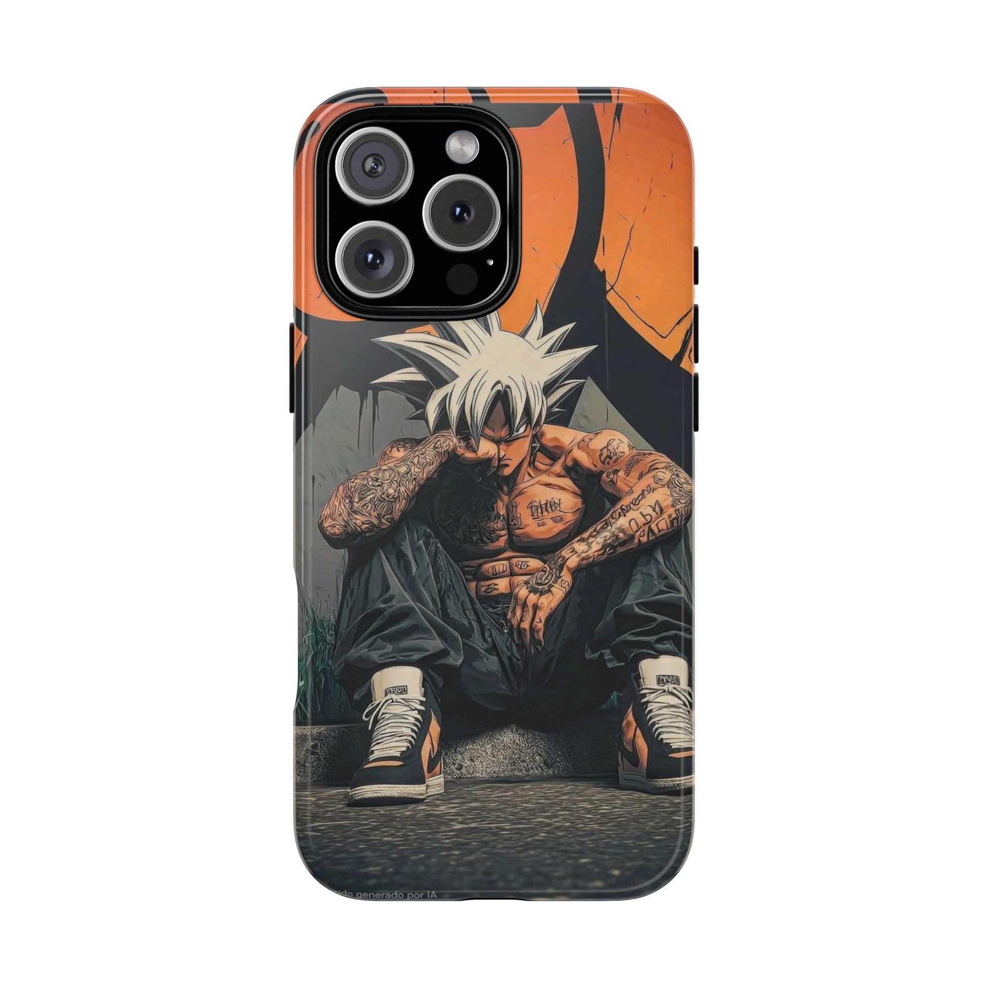 Anime DBZ Thug Tough Cases for iPhones, Samsung, and Pixel
