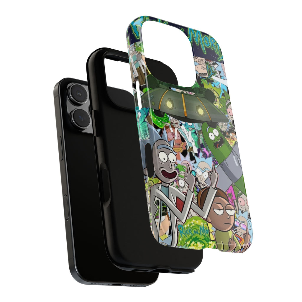 Rick and Morty Phone Case, Tough Cases for iPhones, Samsung, and Pixel