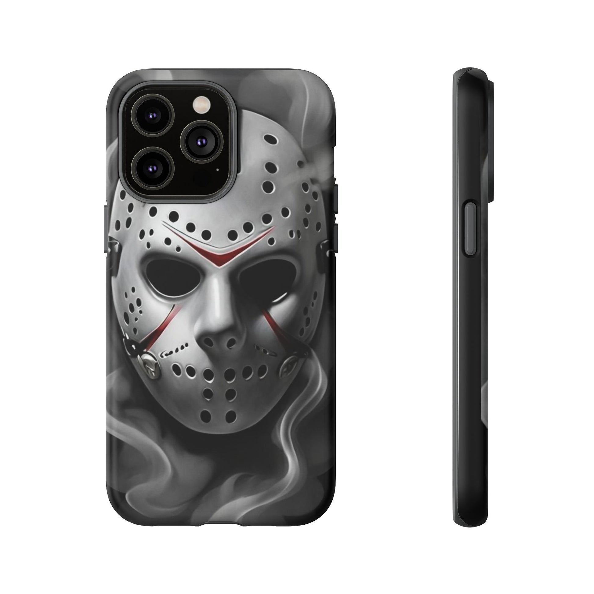 Friday the 13th Jason's Mask Tough Cases for iPhones, Samsung, and Pixel
