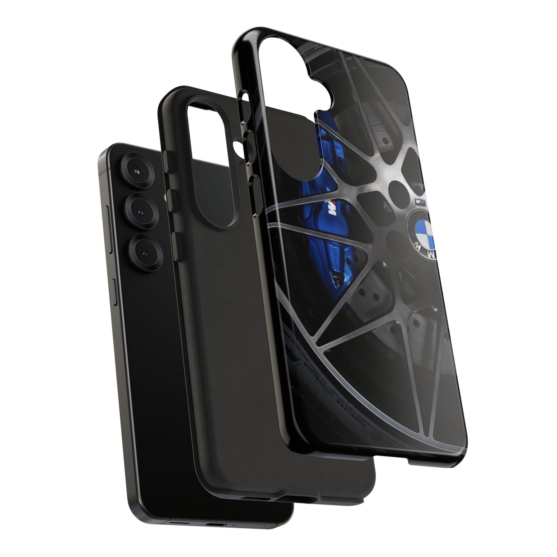 BMW M3 Racing Wheels Tough Cases for iPhones, Samsung, and Pixel